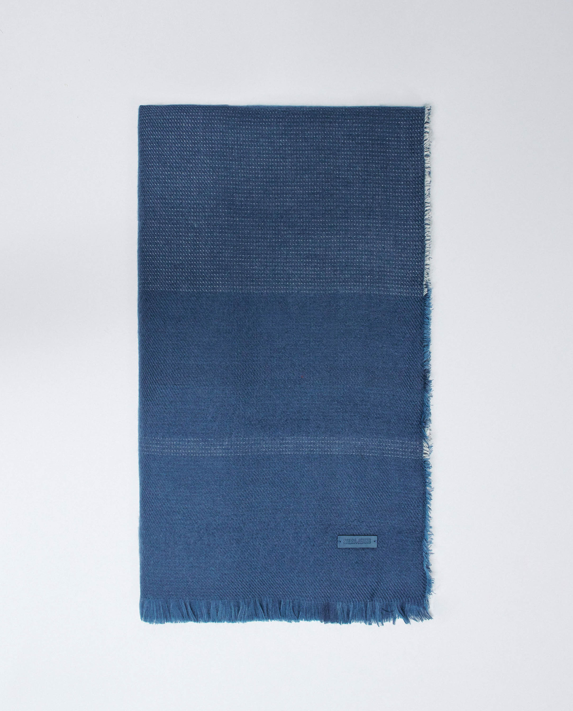 Imagen 1 de Bufanda de hombre reversible Azul