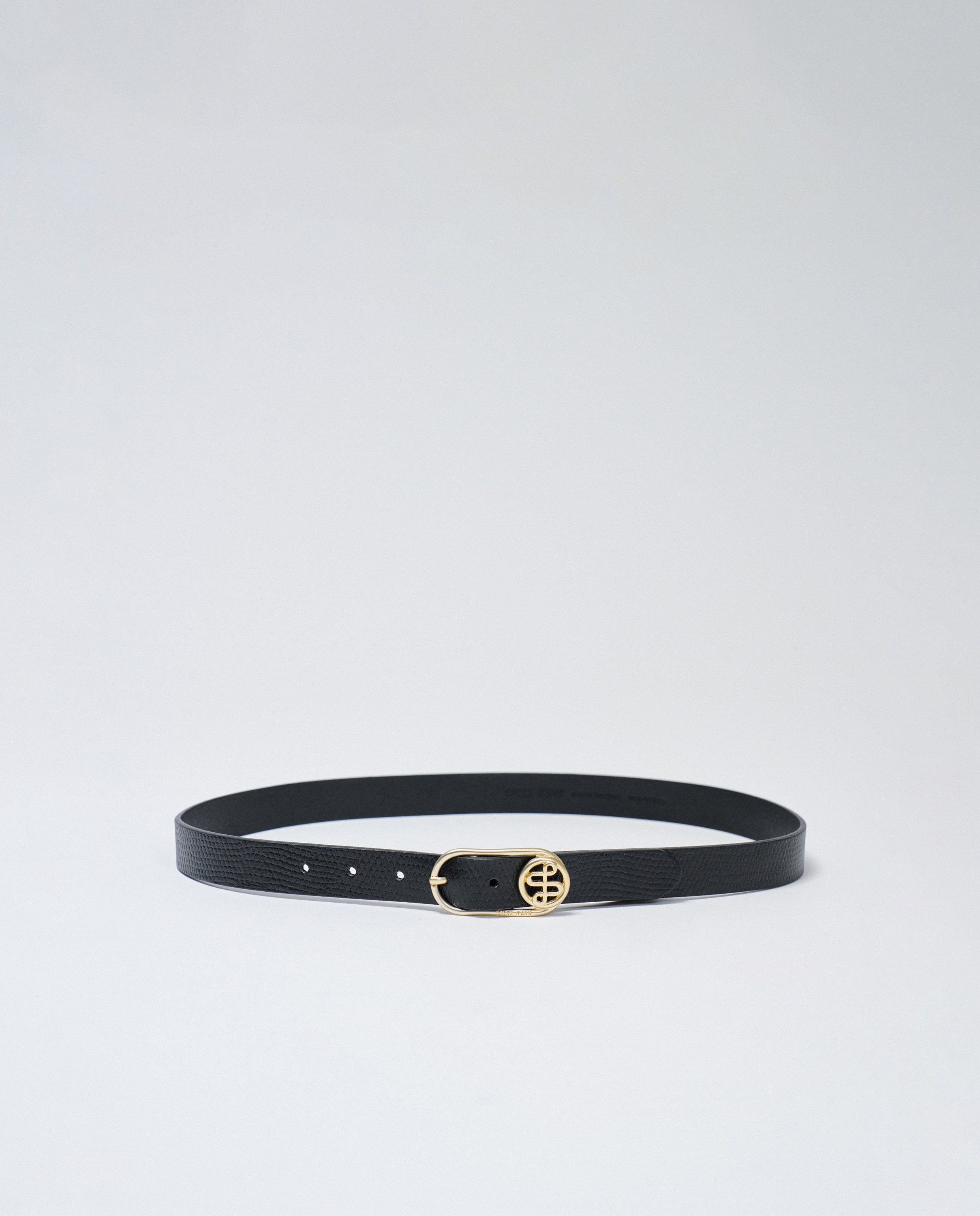 Imagen 1 de Cinturón de cuero de mujer - Salsa Jeans - Negro Negro