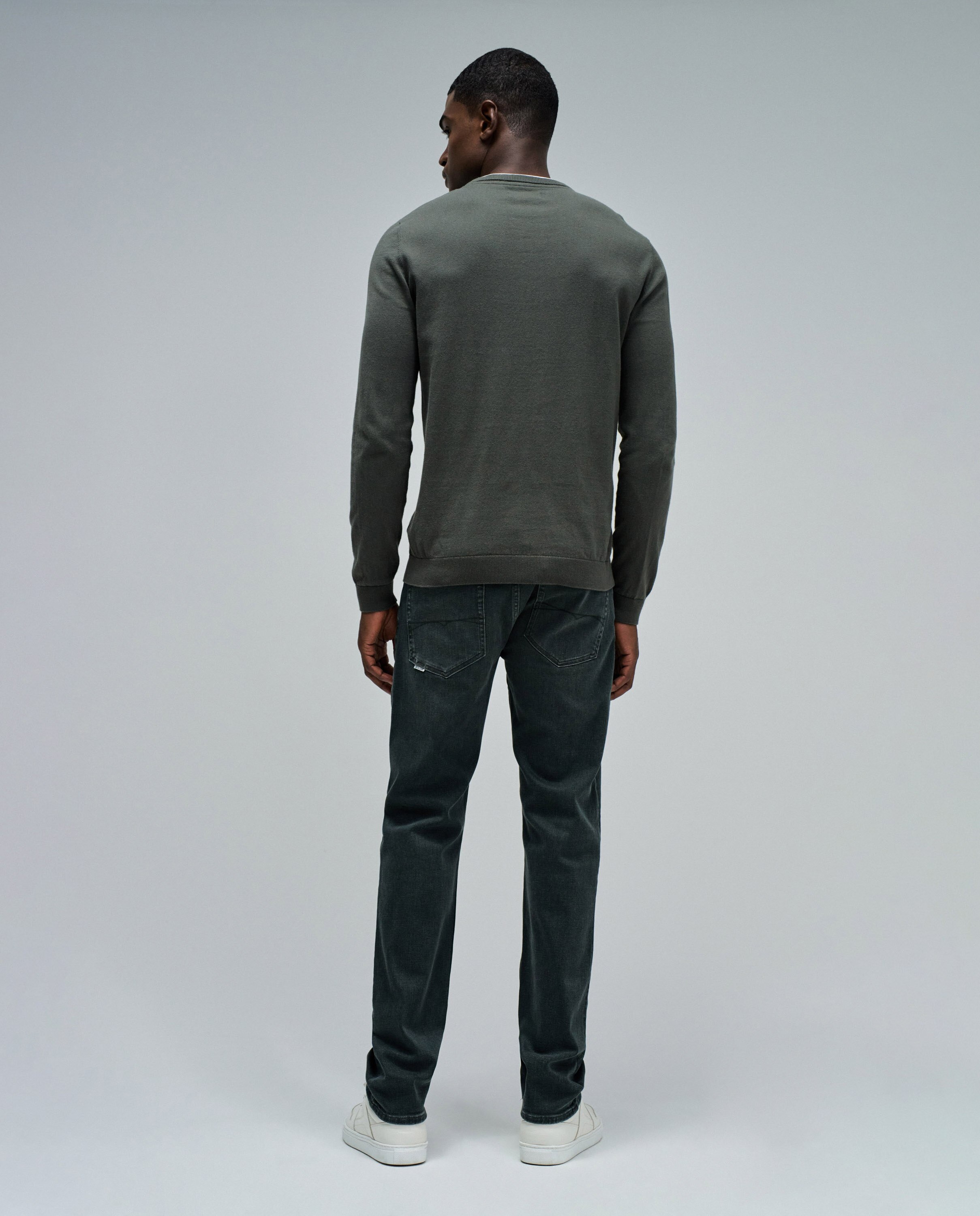Jersey de punto de hombre - Salsa Jeans - Verde Verde-3