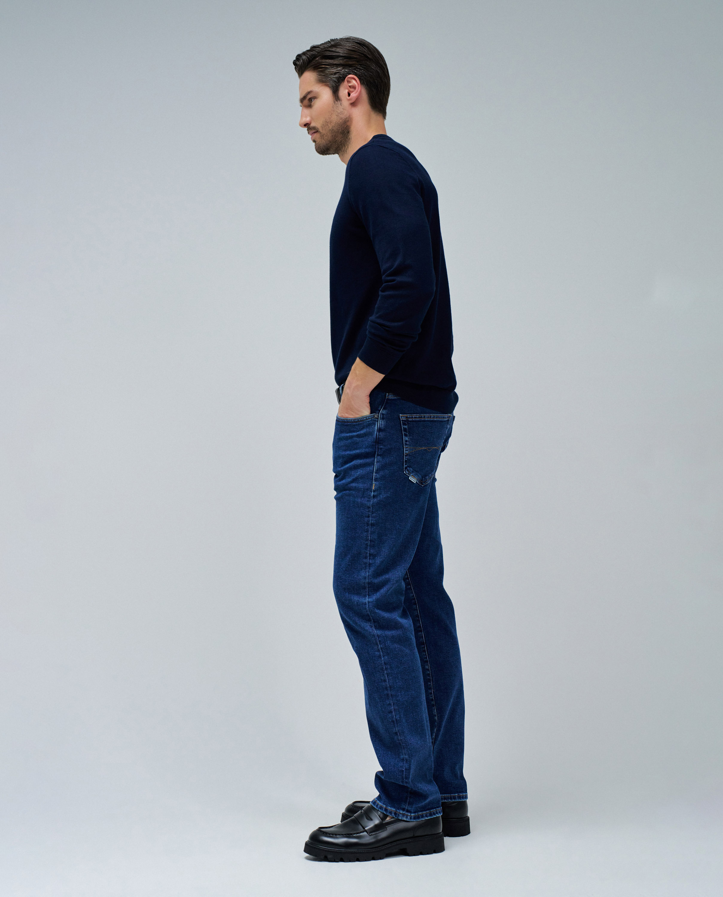 Jersey de punto de hombre - Salsa Jeans - Azul Azul-2