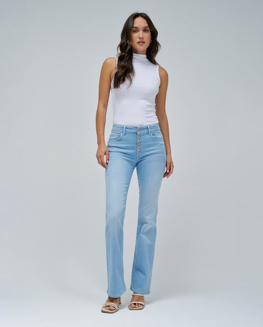 Imagen 0 de Vaquero de mujer destiny push up bootcut