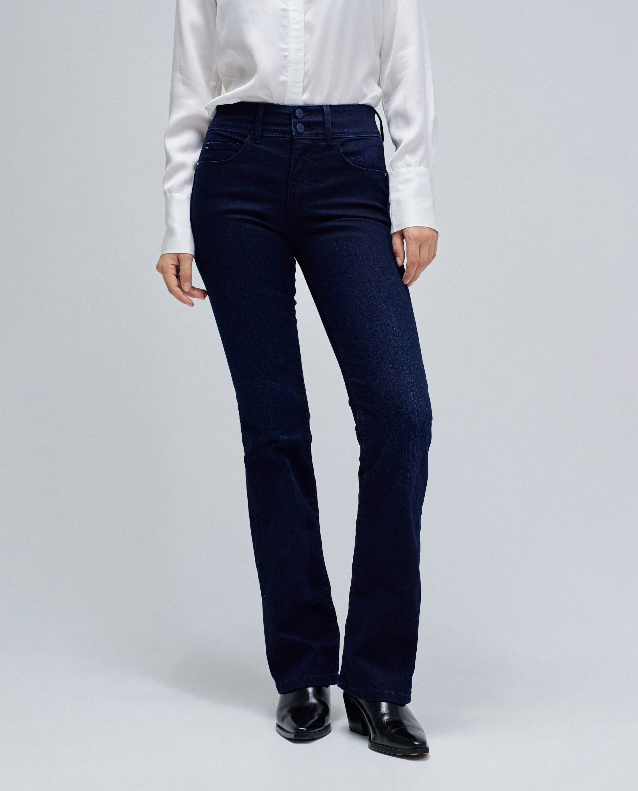 Vaqueros de mujer secret bootcut - Salsa Jeans - Azul Azul-5