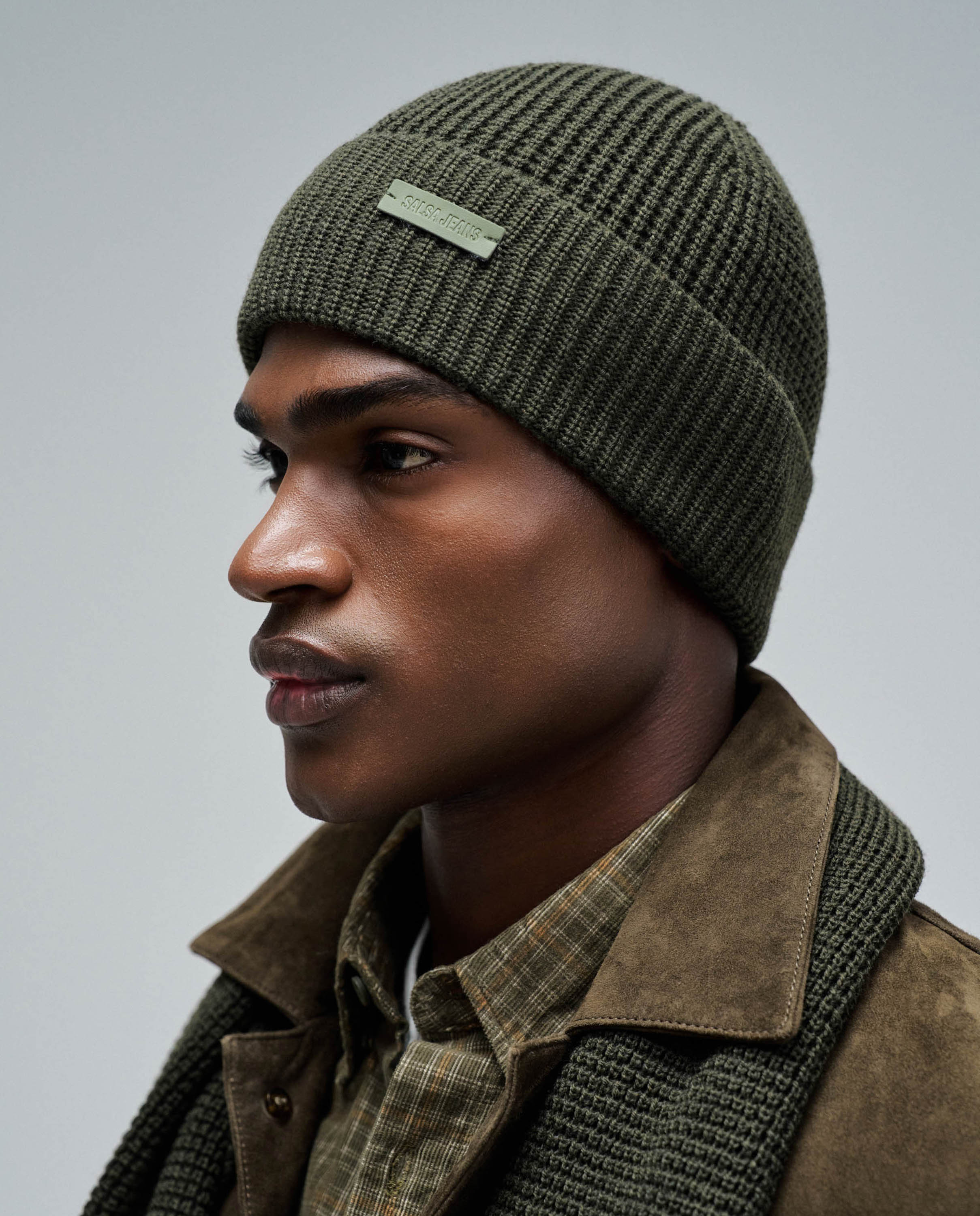 Gorro de punto - Salsa Jeans - Verde militar Verde militar-2