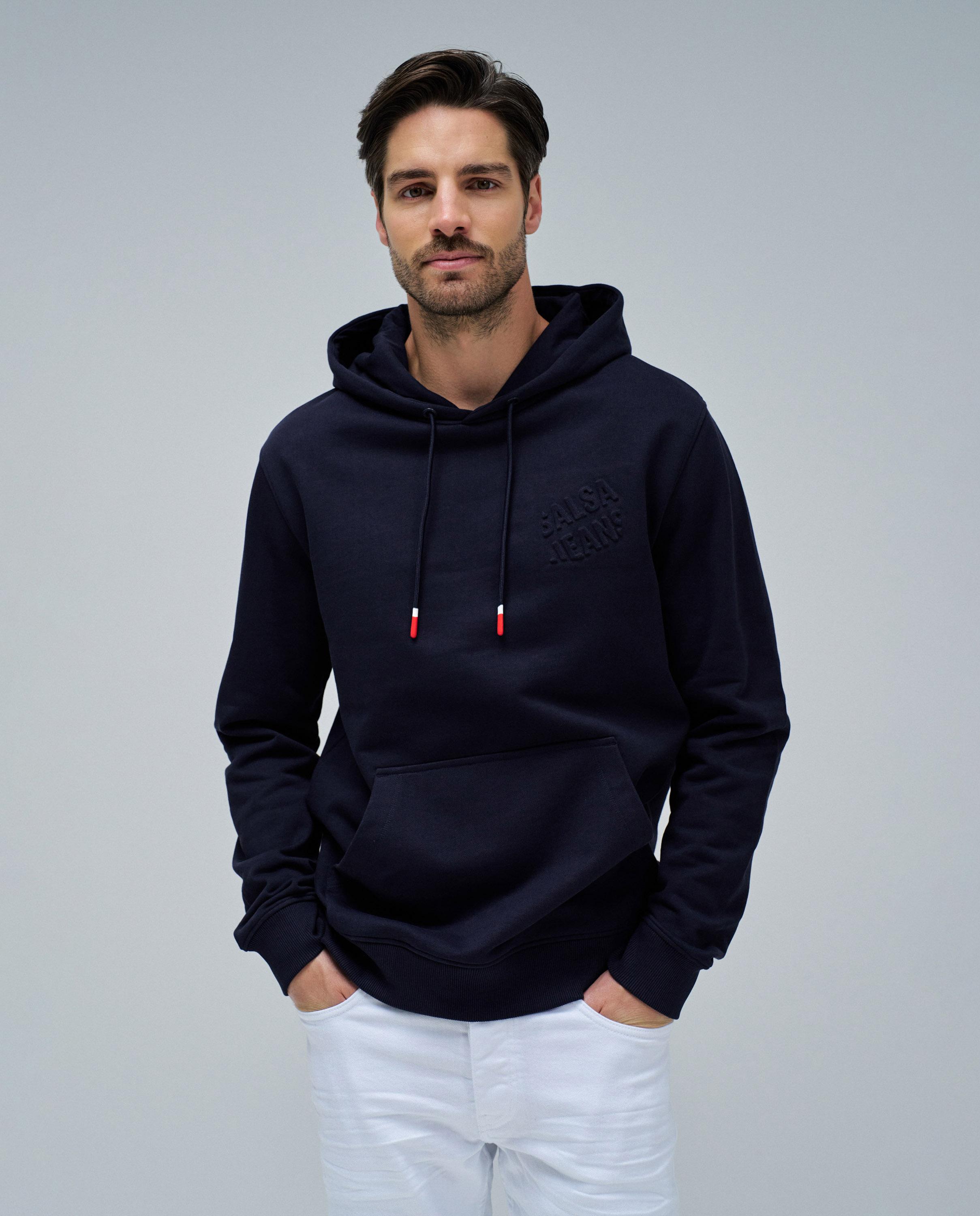 Imagen 0 de Sudadera de hombre con logo Azul marino