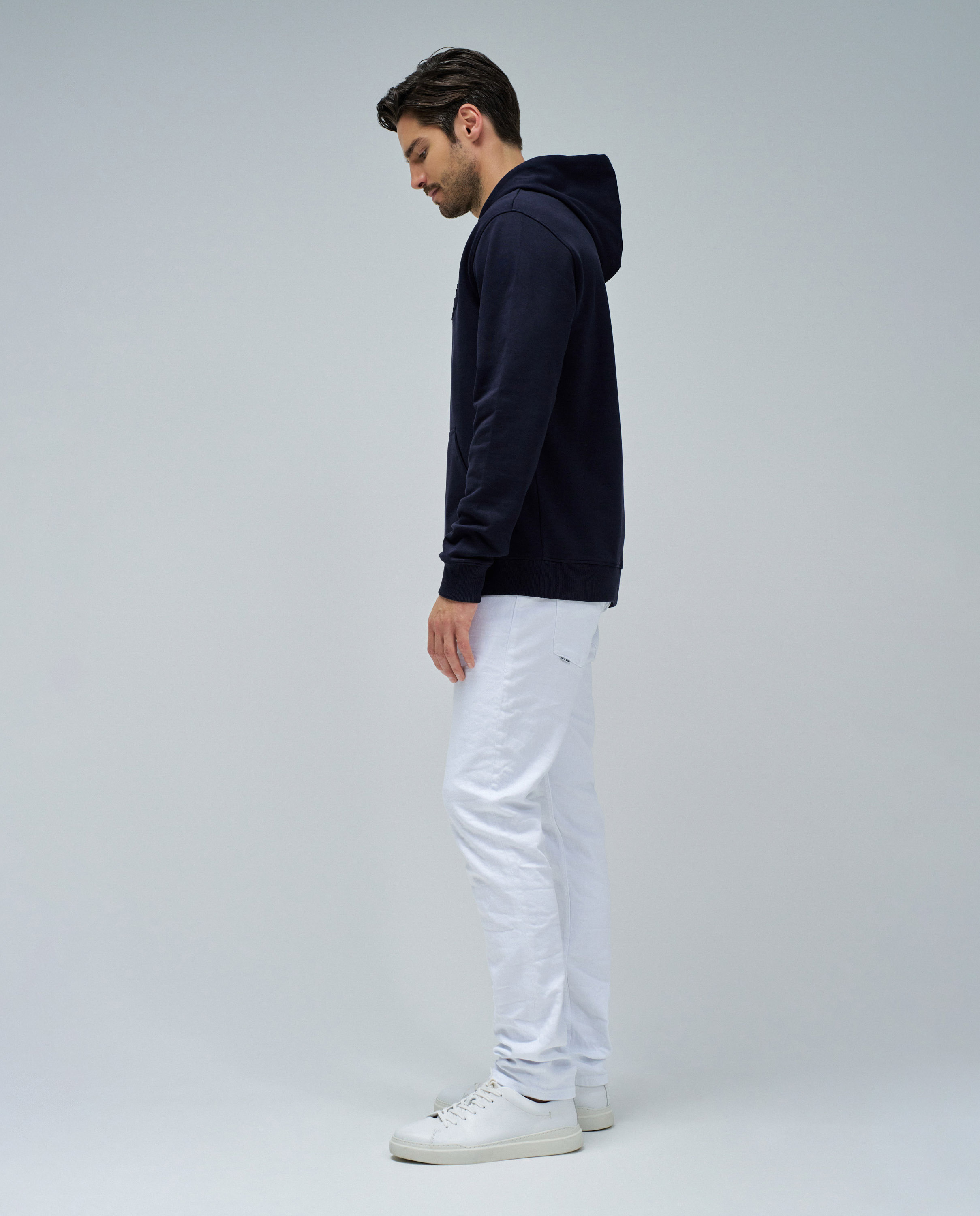 Sudadera de hombre con logo - Salsa Jeans - Azul marino Azul marino-2