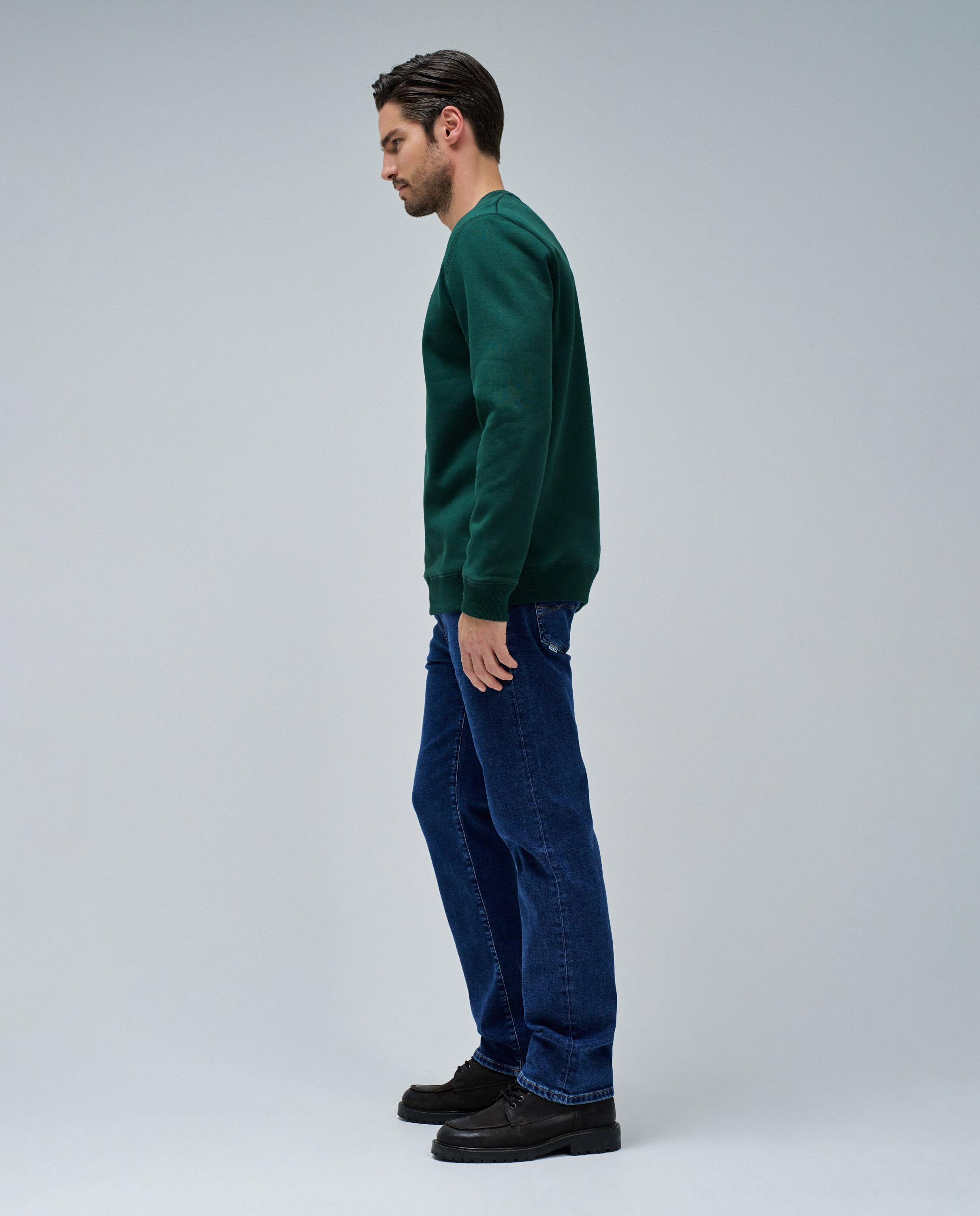 Sudadera de hombre con logo - Salsa Jeans - Verde oscuro Verde oscuro-2