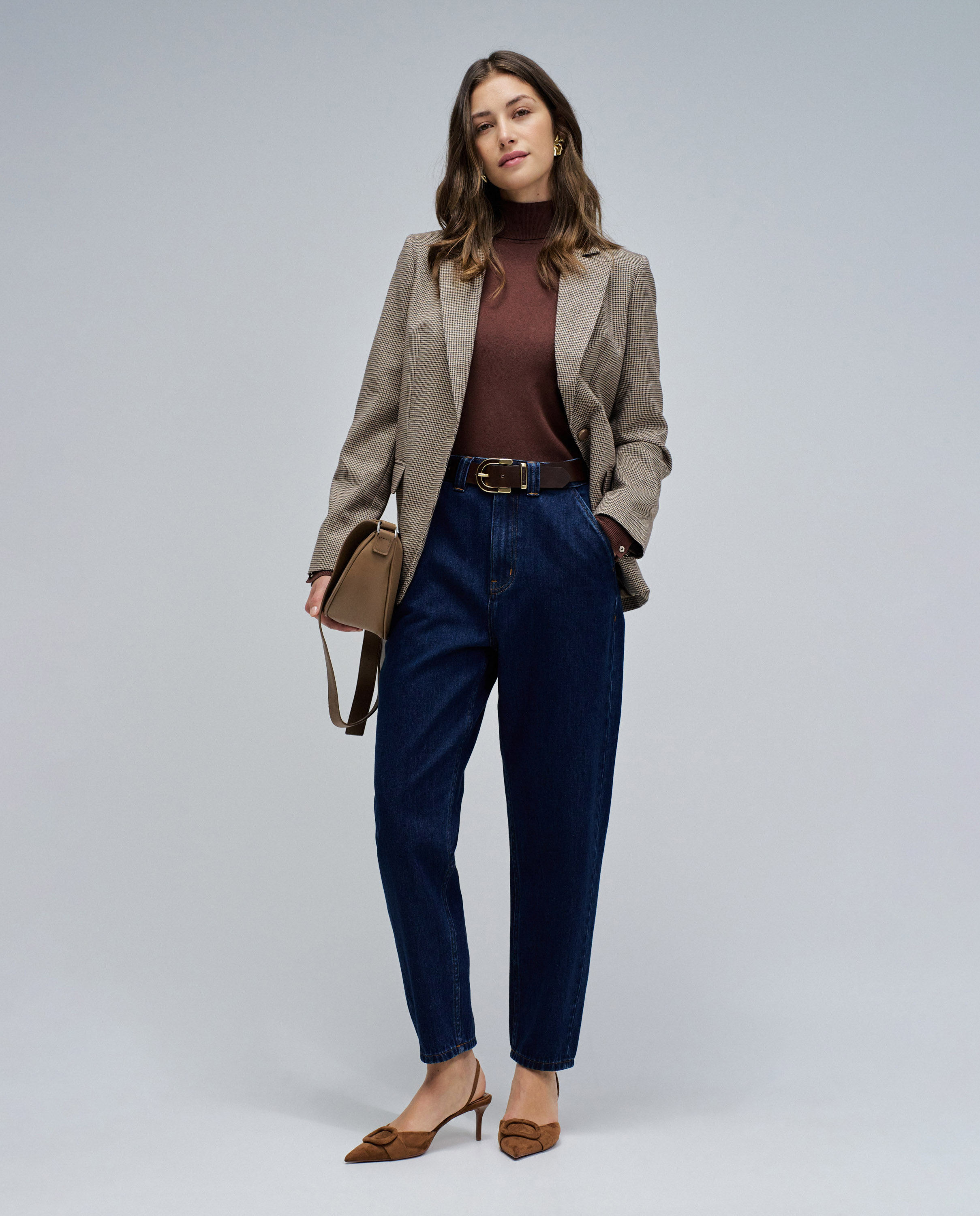Salsa Jeans - Vaqueros de mujer slouchy cropped slim.