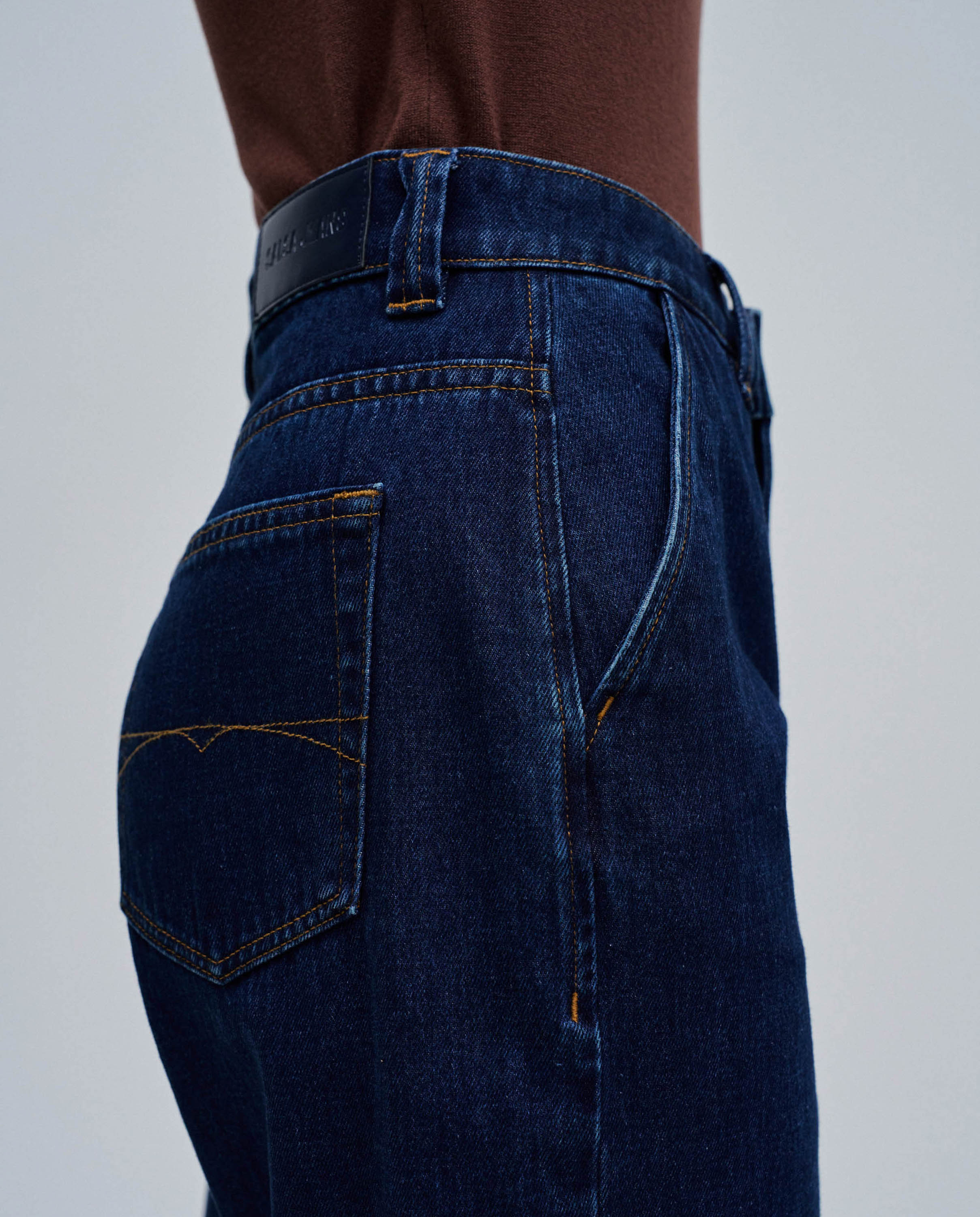 Vaqueros de mujer slouchy cropped slim - Salsa Jeans - Azul Azul-4