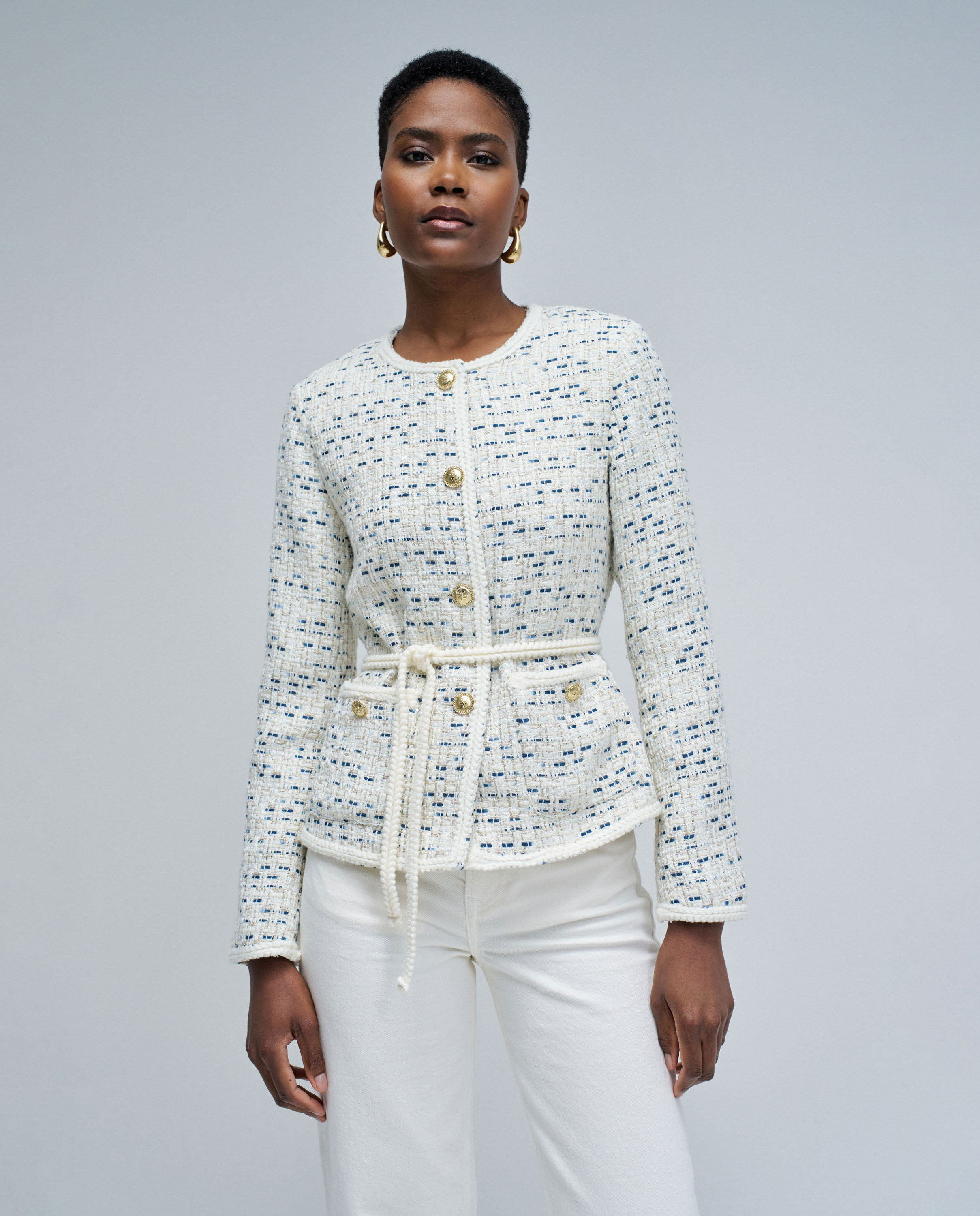 Salsa Jeans - Chaqueta de mujer tweed.