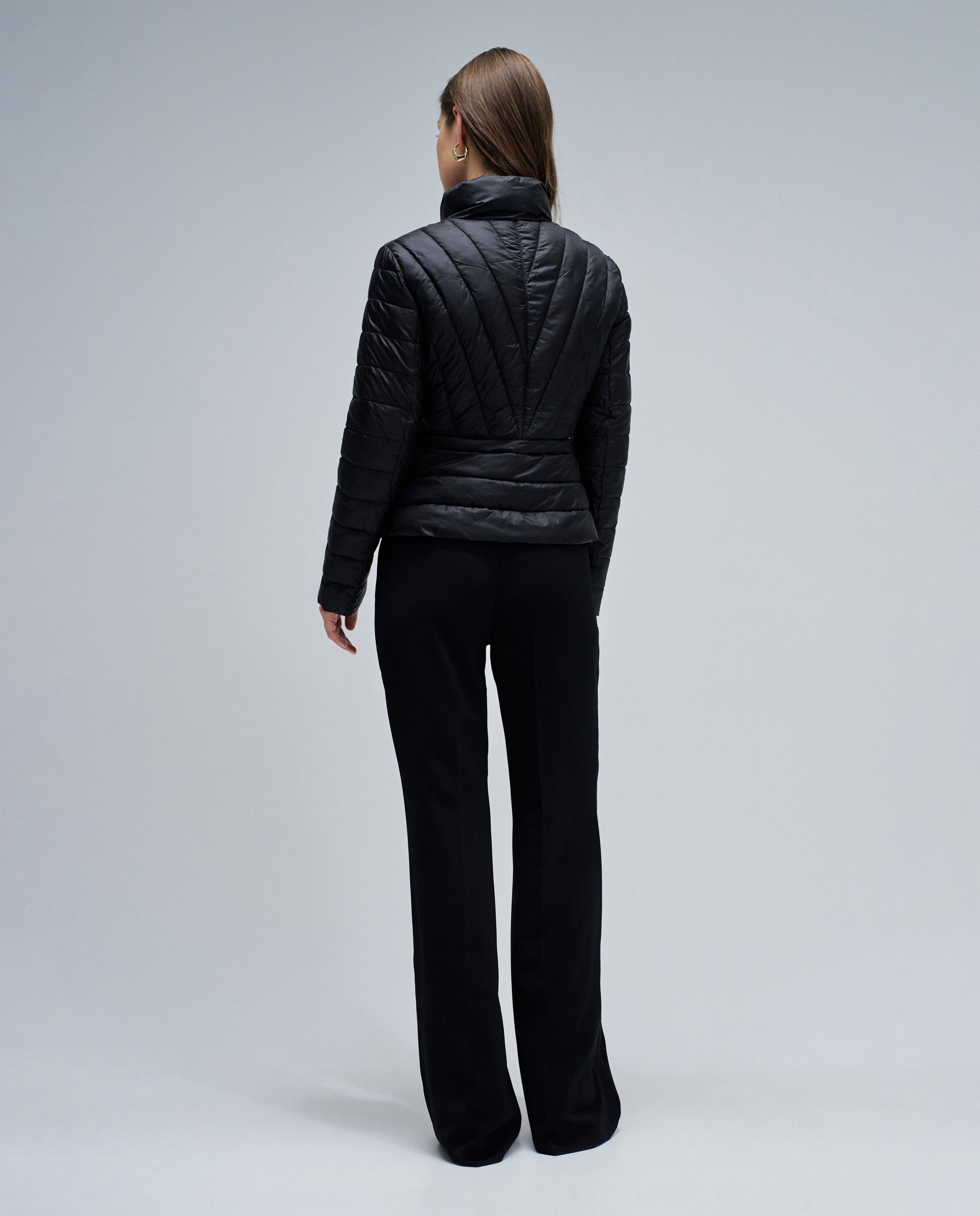 Chaqueta de mujer acolchada corta jackie - Salsa Jeans - Negro Negro-3
