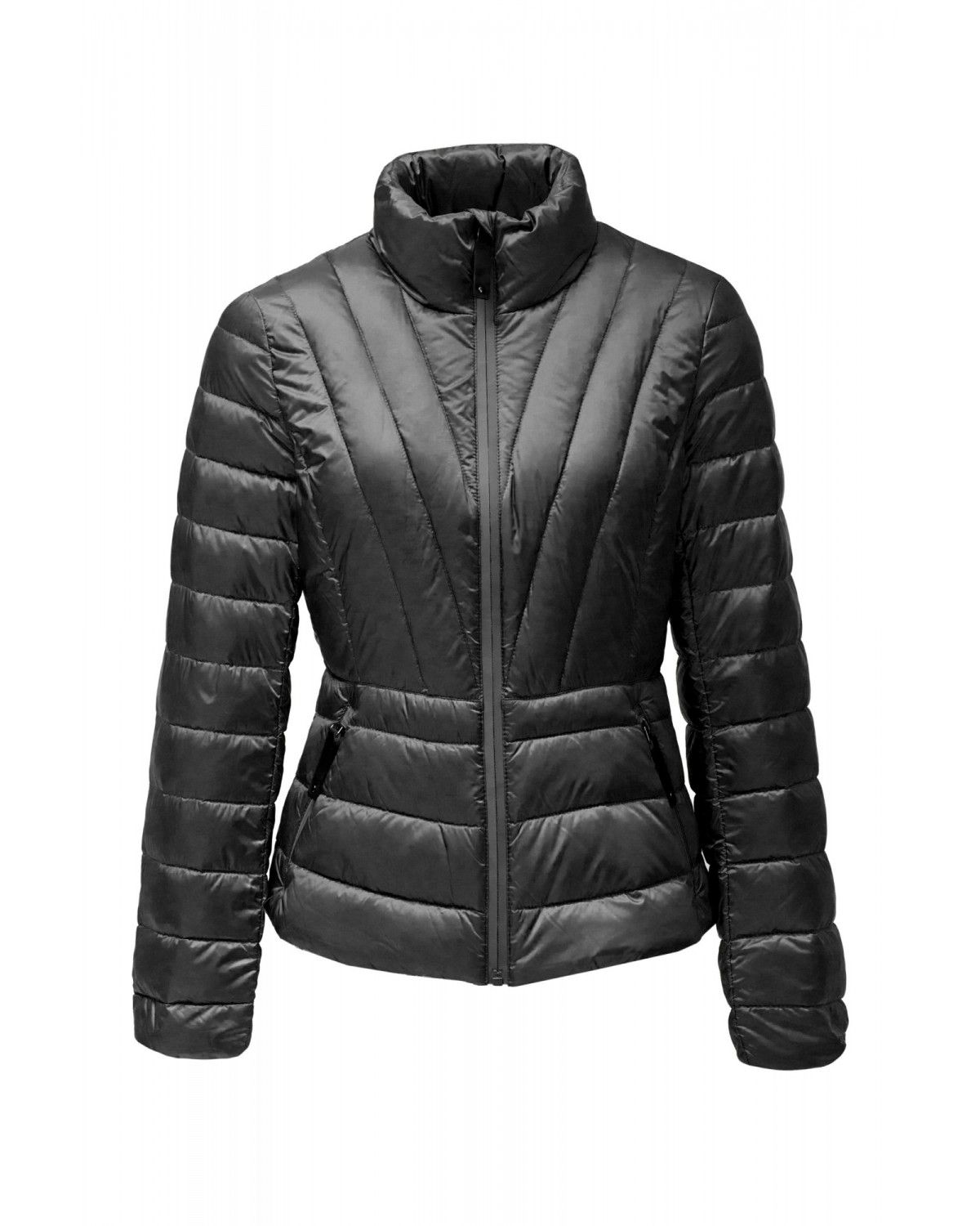 Chaqueta de mujer acolchada corta jackie - Salsa Jeans - Negro Negro-6