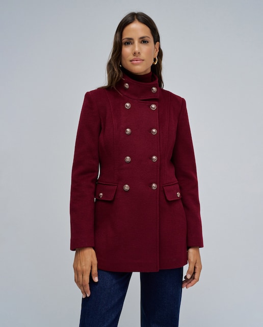 Imagen 0 de Abrigo de mujer de paño corto