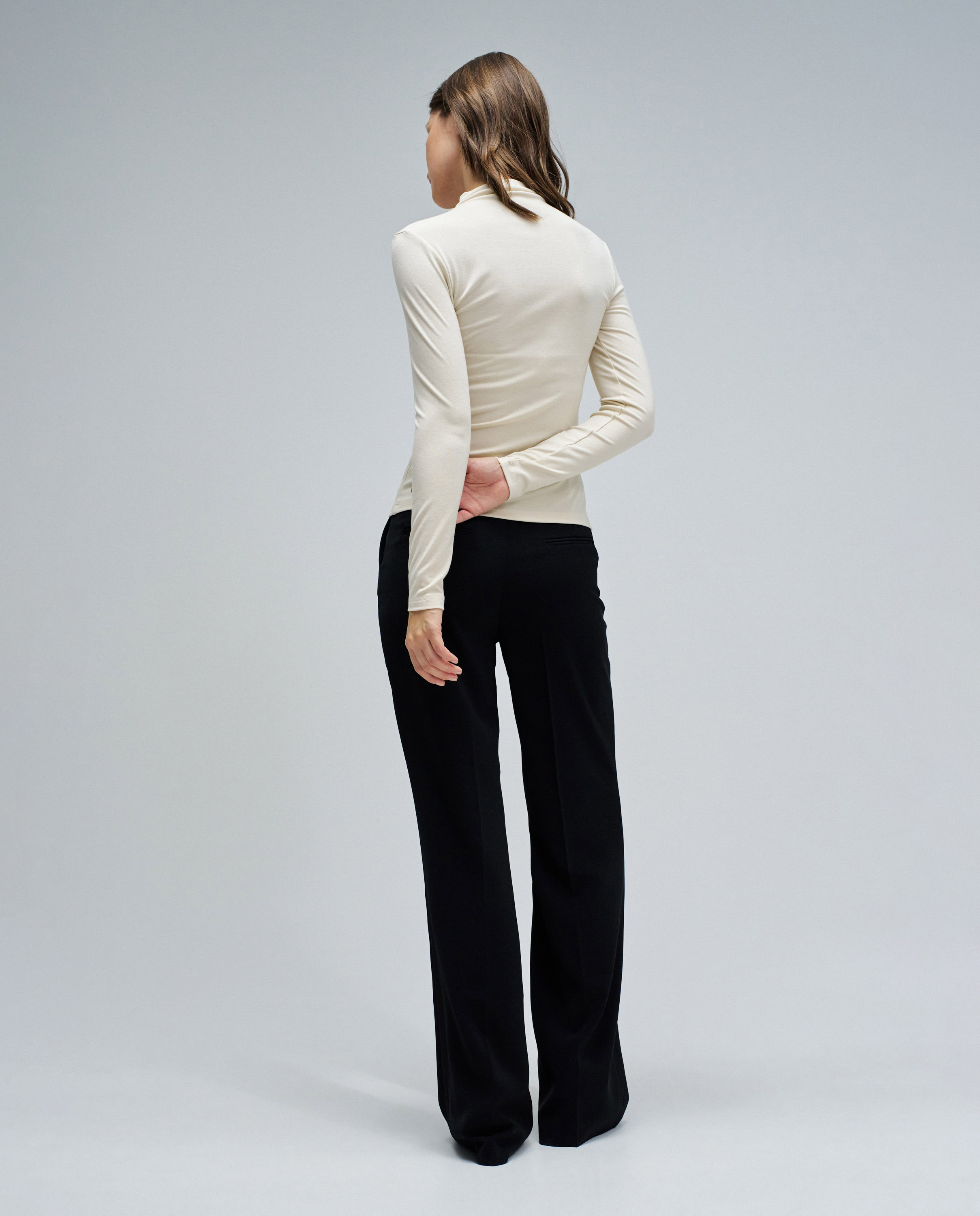 Jersey de mujer de media cuello - Salsa Jeans - Crudo Crudo-3