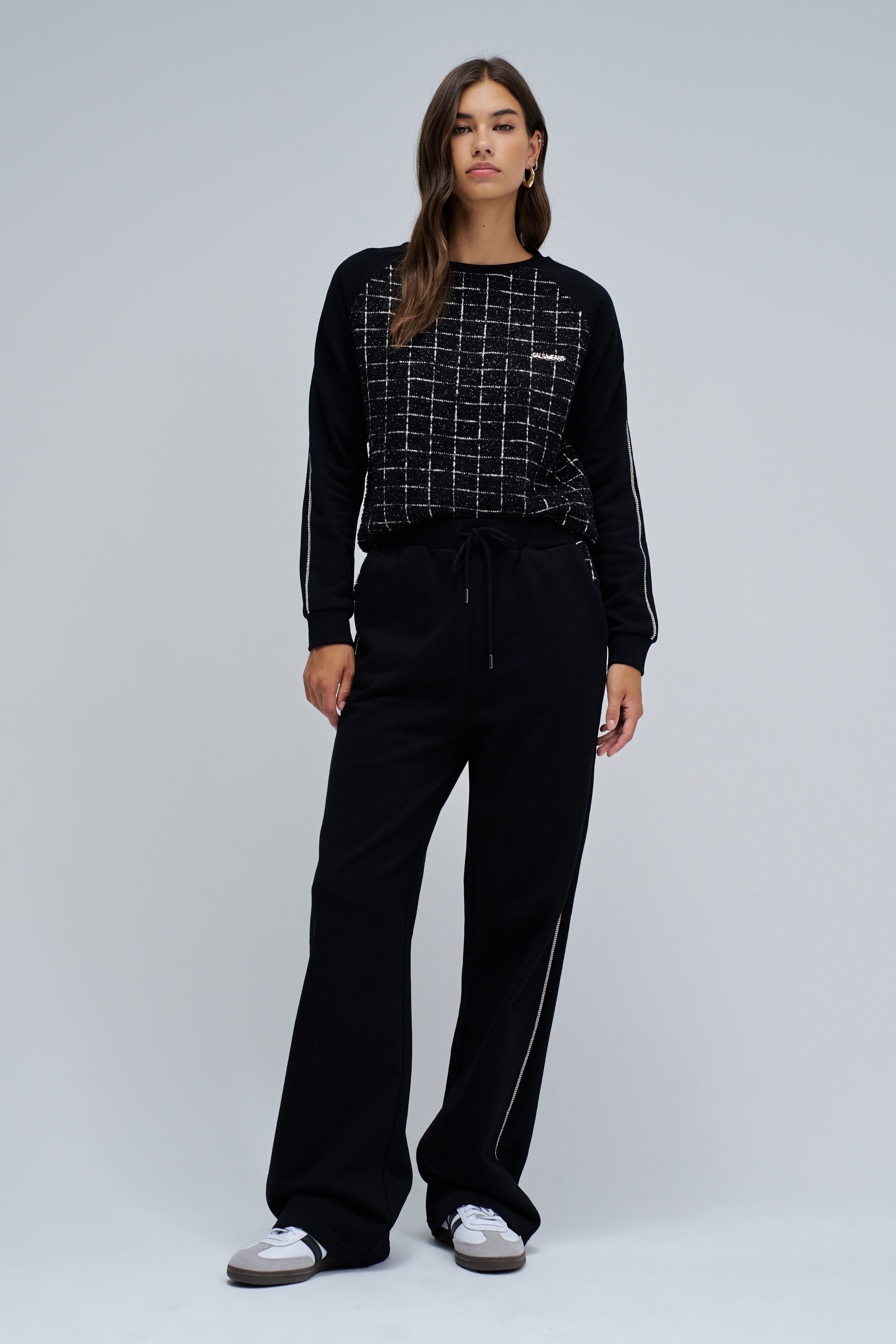 Salsa Jeans - Pantalones de mujer joggers de tela.