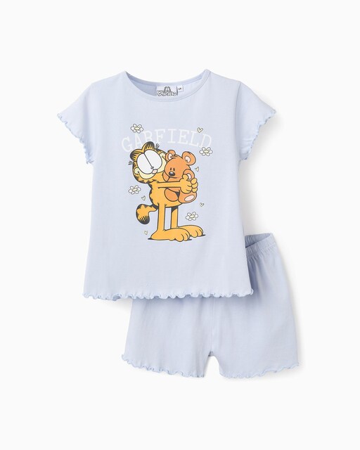 Imagen 0 de Pijama de niña 100% algodón motivo Garfield