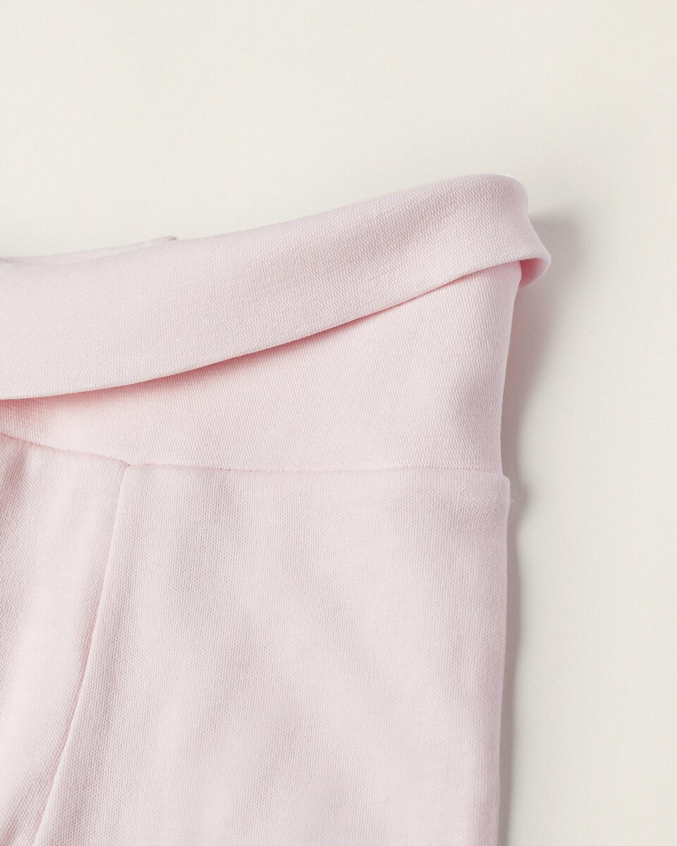 Pack de polainas de bebé 100% algodón cintura alta y flexible