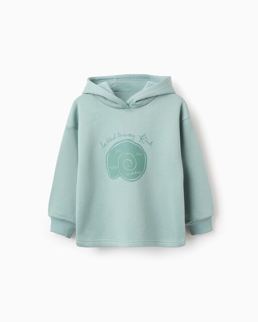 Imagen 0 de Sudadera de niña perchado con capucha