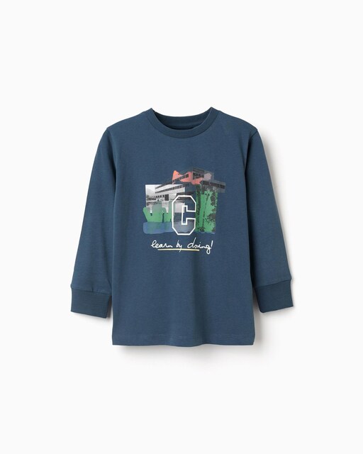 Imagen 0 de Camiseta de niño 100% algodón con estampado