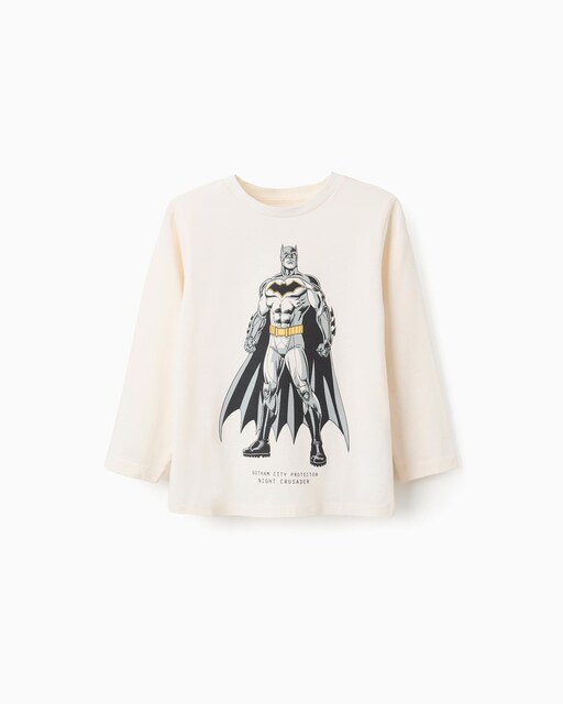 Imagen 0 de Camiseta de niño 100% algodón estampado Batman