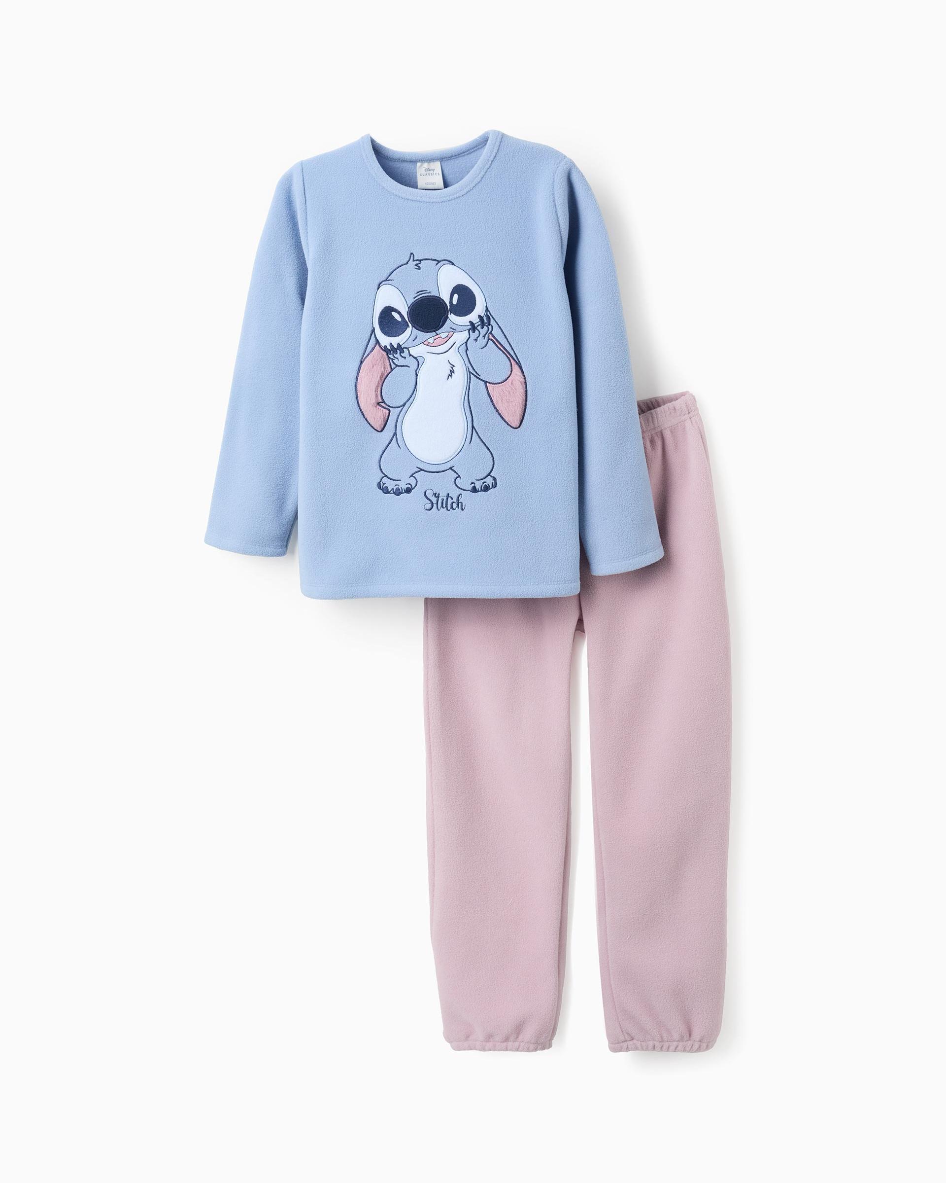 Pijama de niña polar motivo Stitch