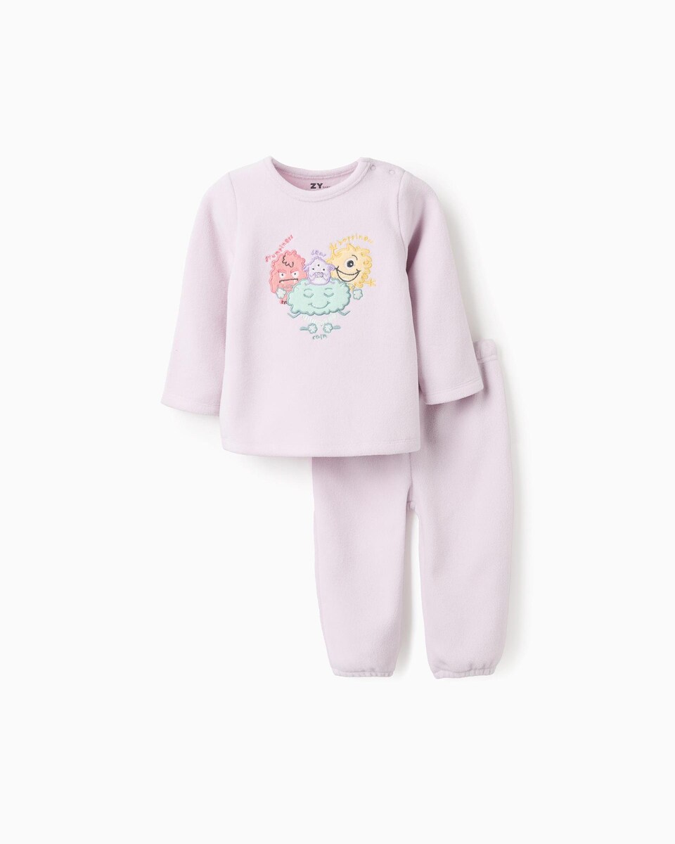 Pijama de bebé niña polar motivo Monstruos de las Emociones