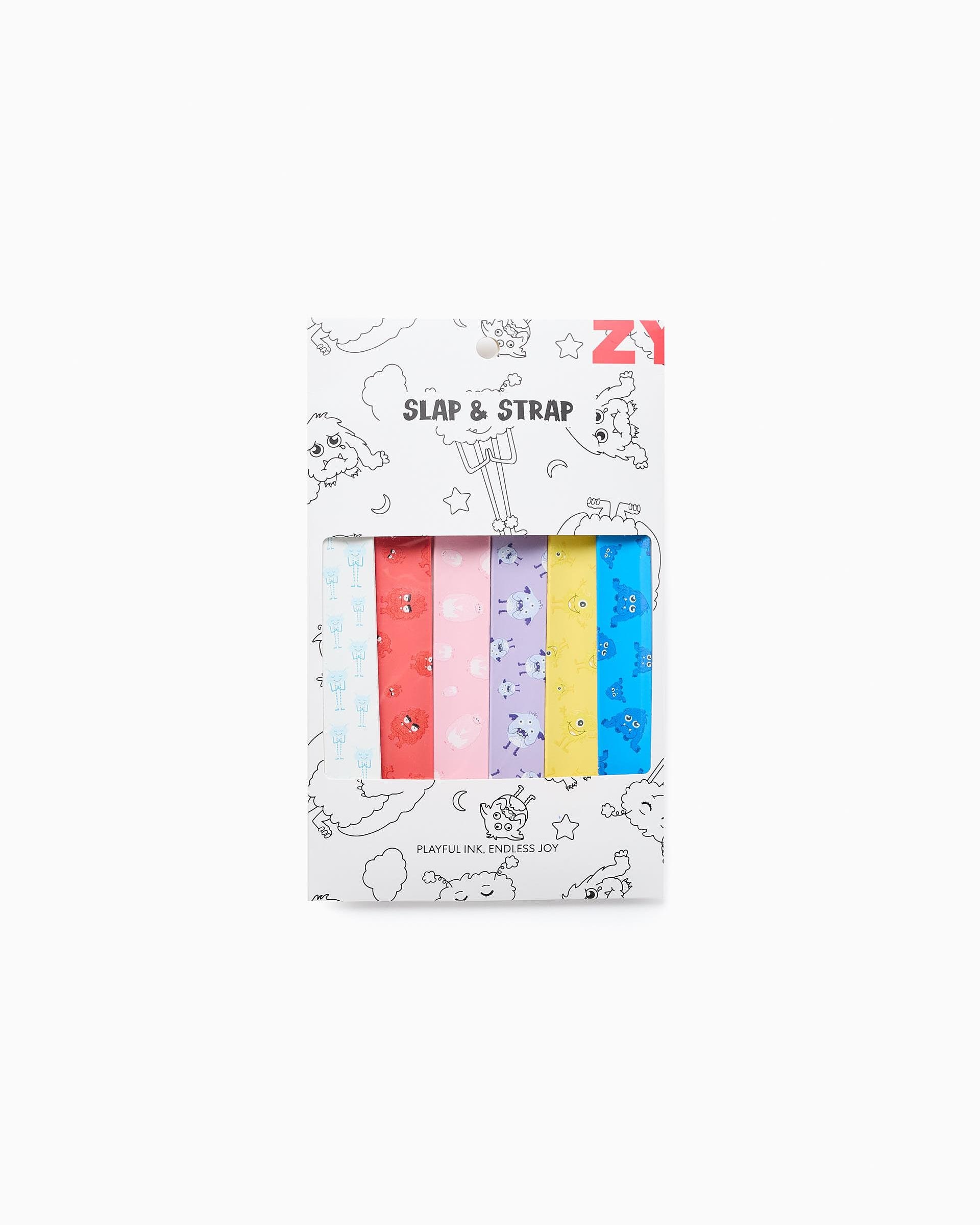 Imagen 0 de Pack pulseras de niños de silicona con motivo de emociones Multicolor