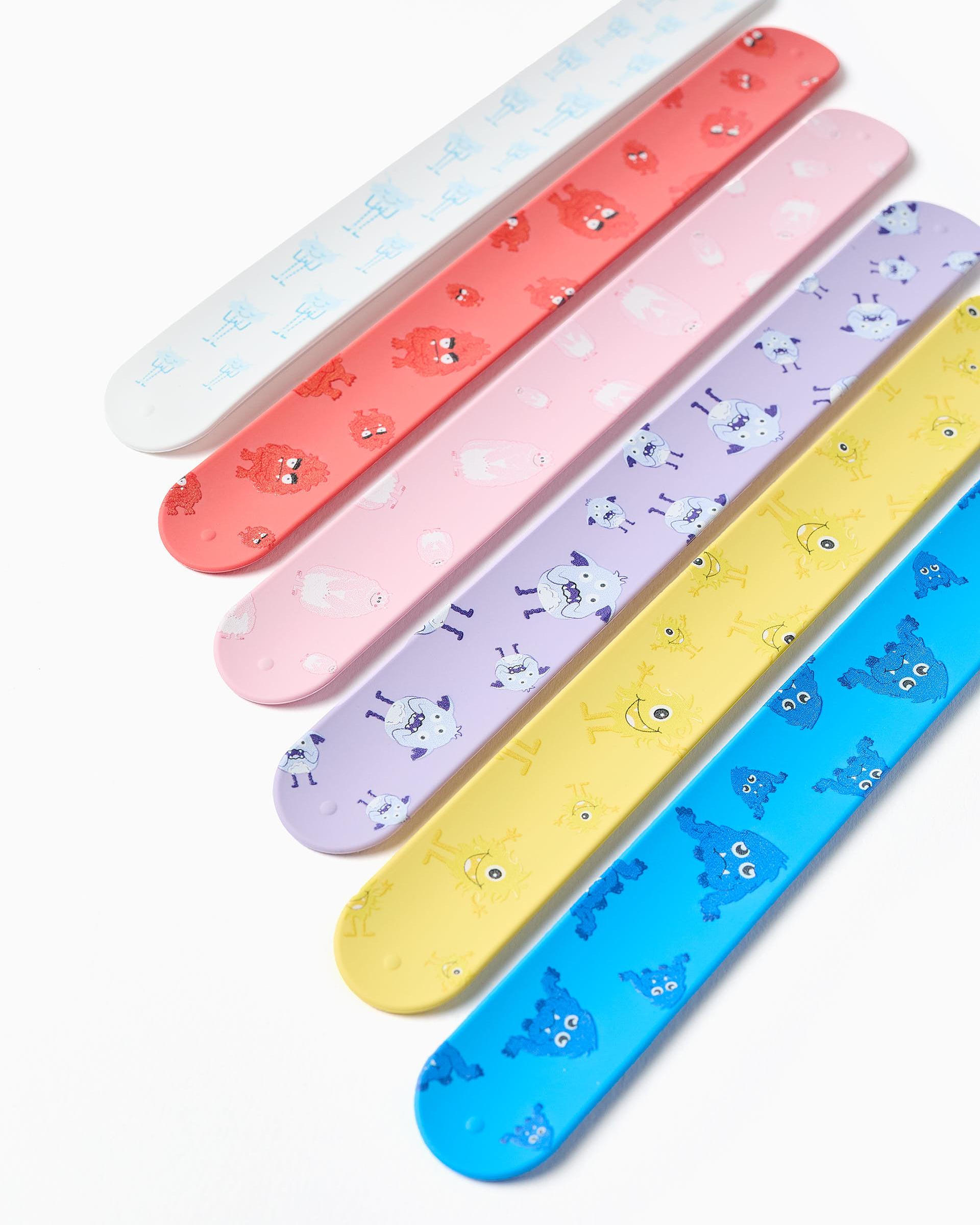 Pack pulseras de niños de silicona con motivo de emociones - Zippy - Multicolor Multicolor-3