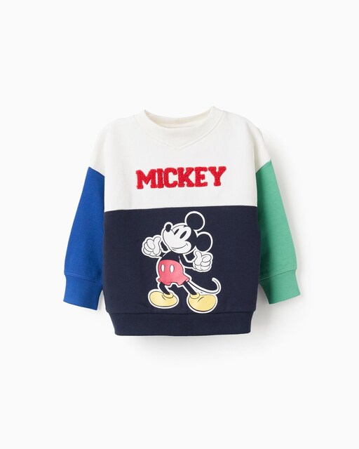 Imagen 0 de Sudadera de bebé niño 100% algodón motivo Mickey