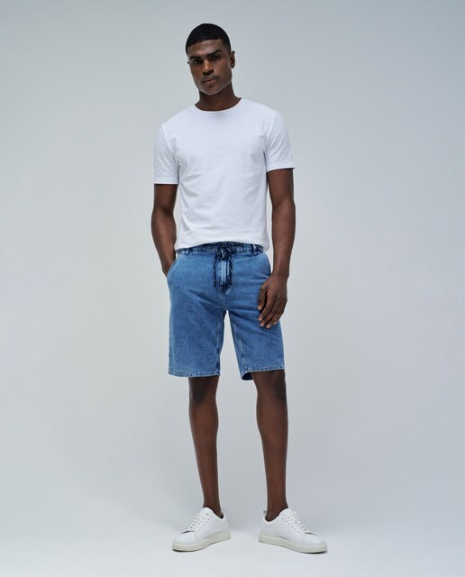Pantalones Cortos Lino Hombre Bermudas Hombre Shorts Para Hombre