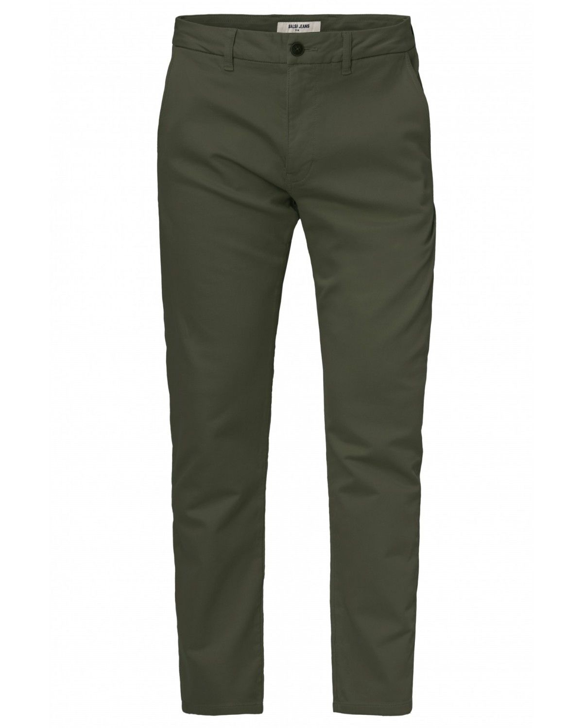 Pantalones chino s-activ de hombre - Salsa Jeans - Verde oscuro Verde oscuro-6