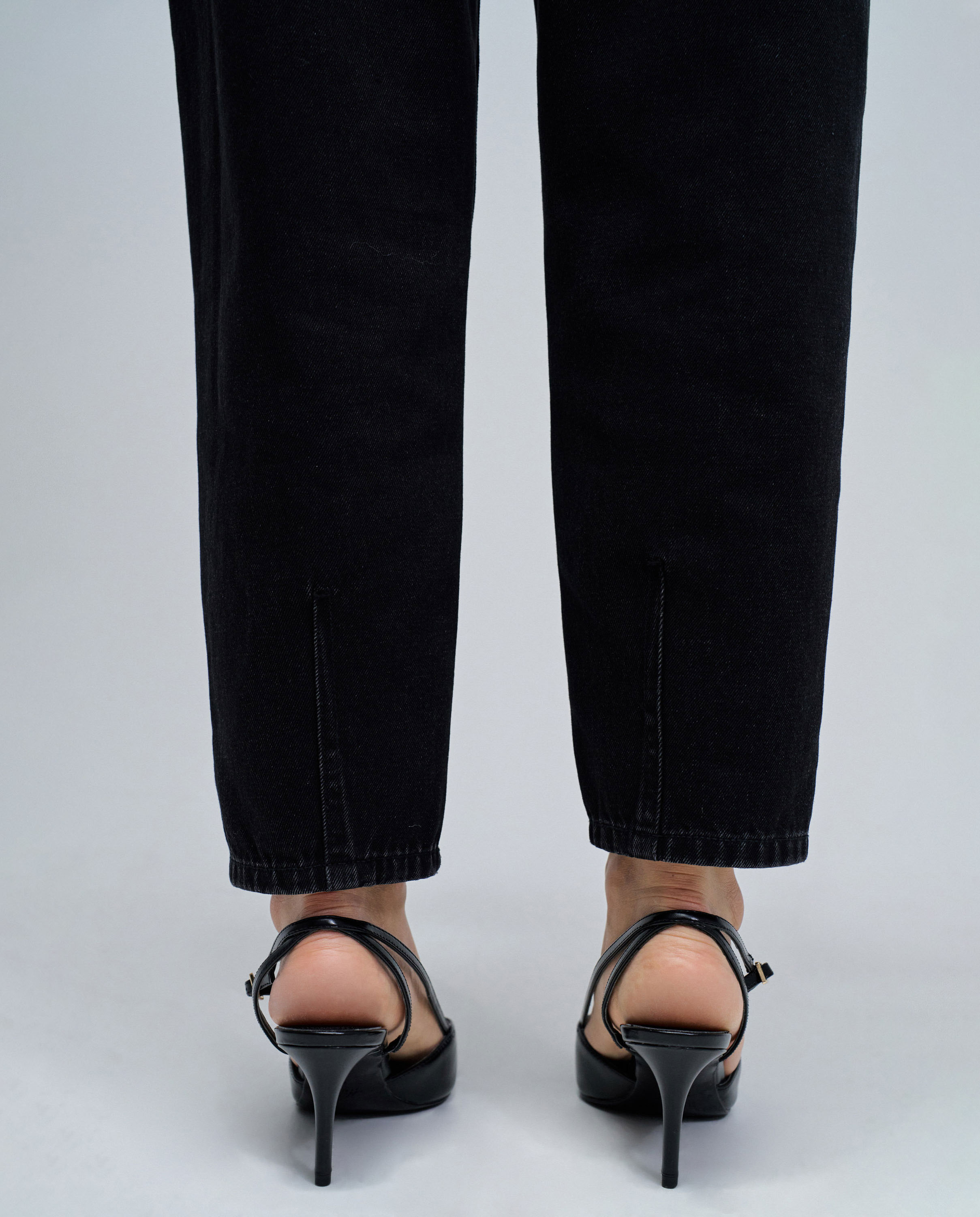 Vaqueros de mujer slouchy cropped slim - Salsa Jeans - Negro Negro-4