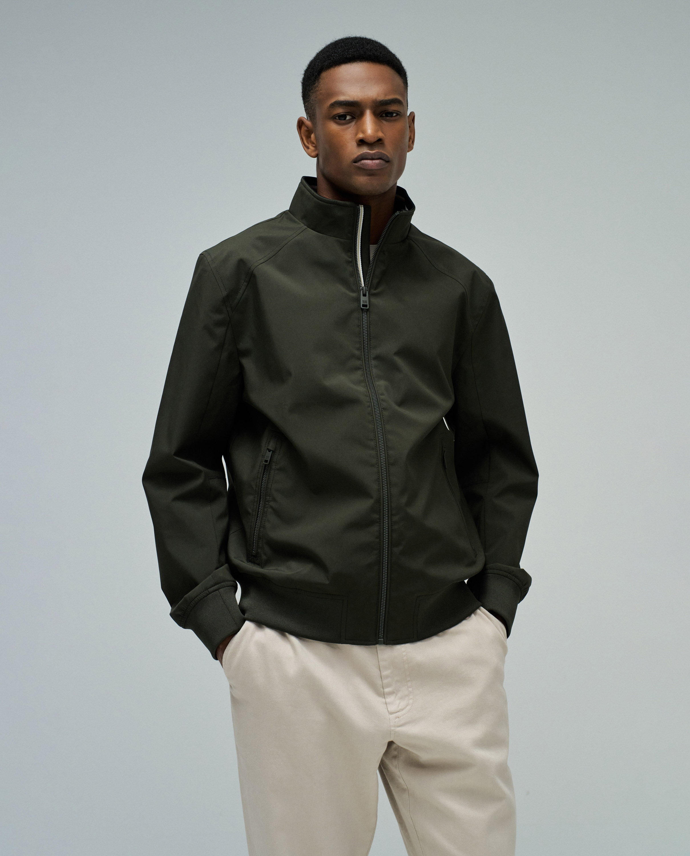 Salsa Jeans - Cazadora bomber de corte regular de hombre.
