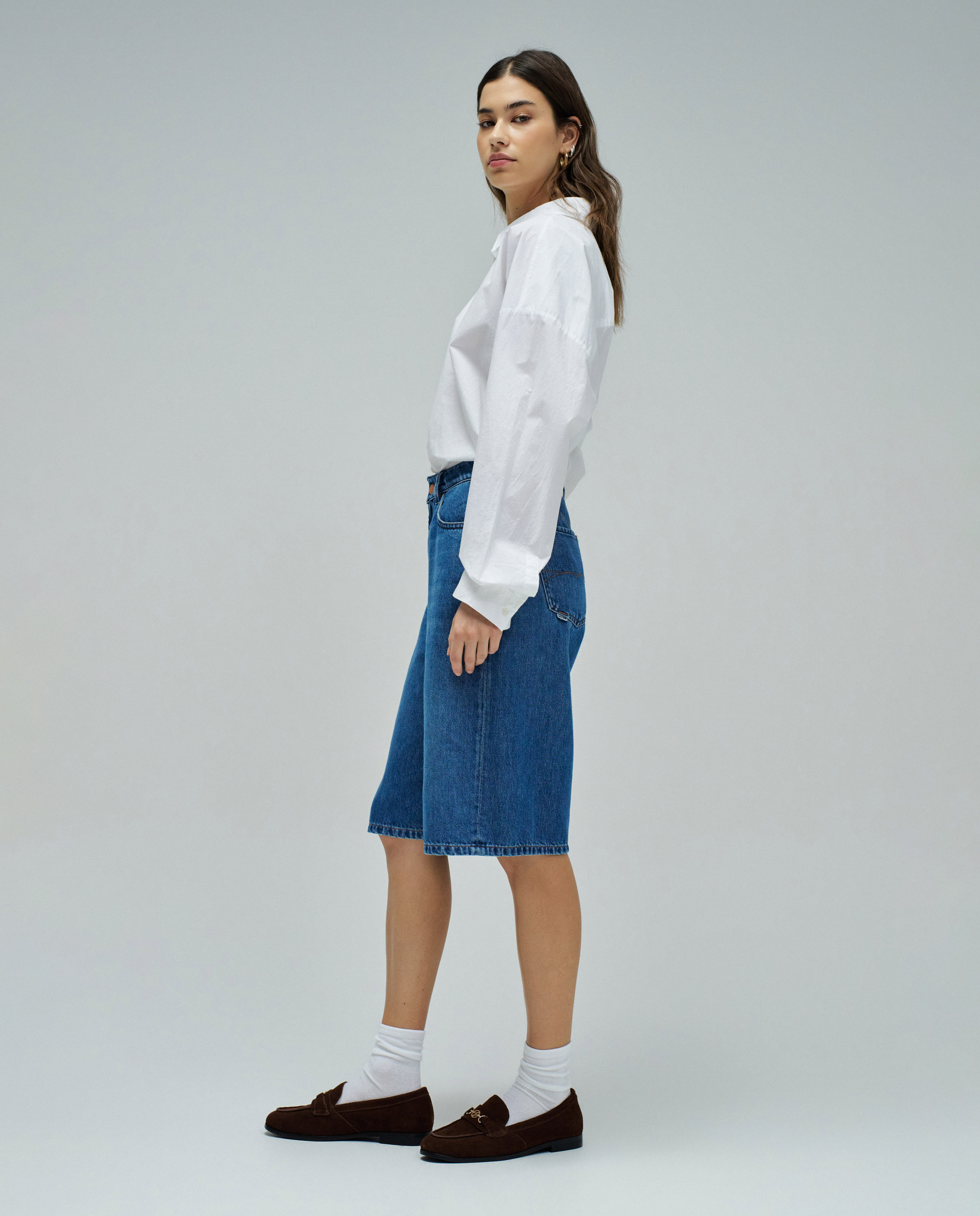 Bermudas de denim de mujer - Salsa Jeans - Azul Azul-2