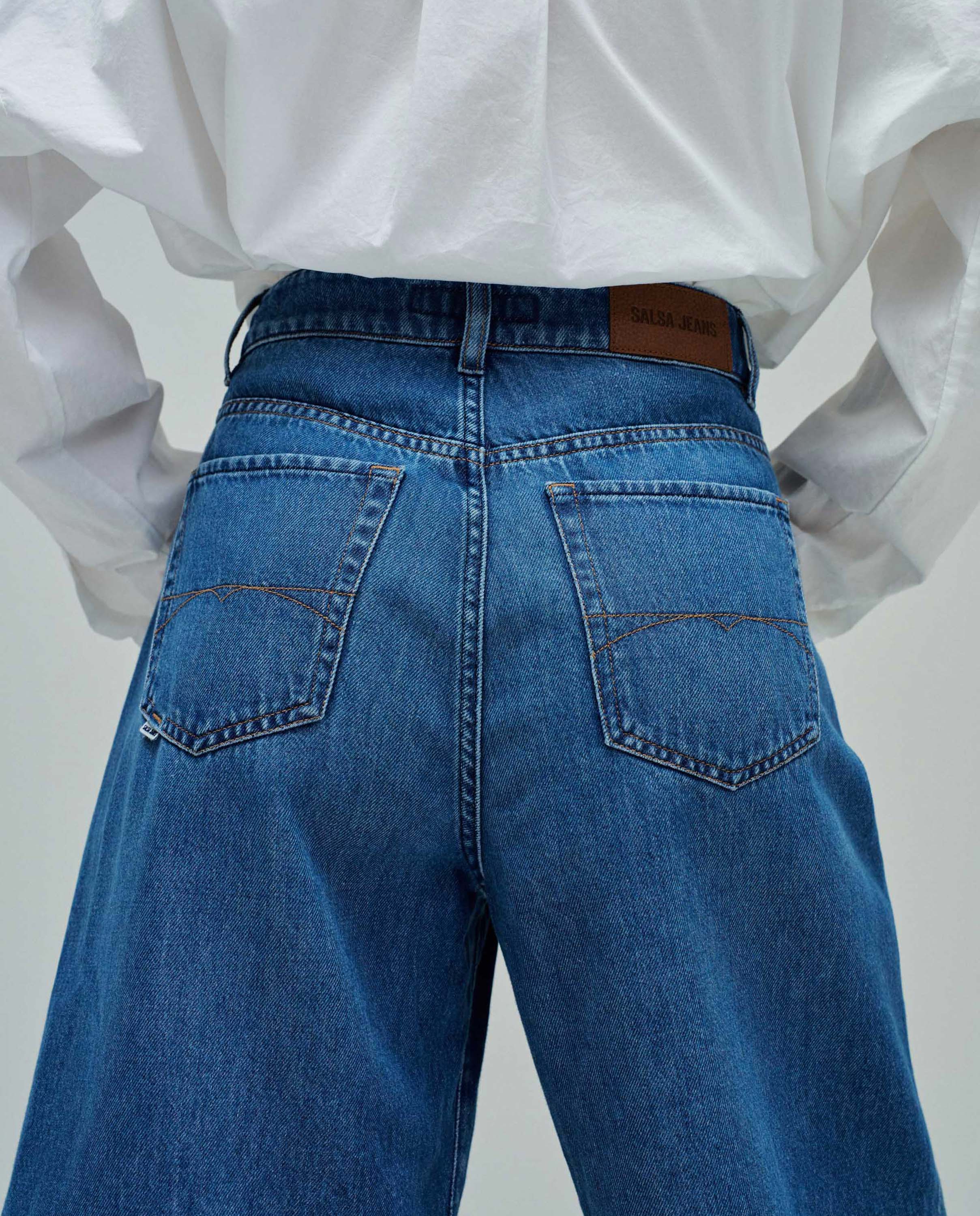 Bermudas de denim de mujer - Salsa Jeans - Azul Azul-4