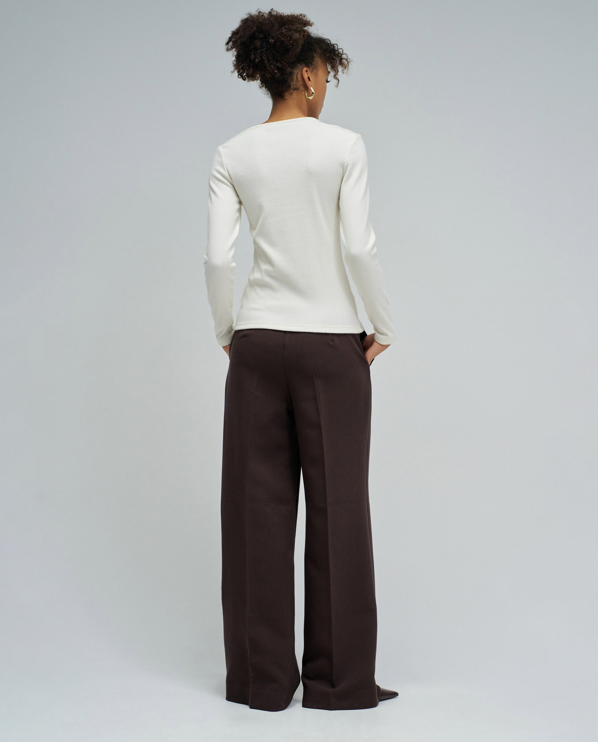 Jersey de mujer de punto acanalado - Salsa Jeans - Natural Natural-3