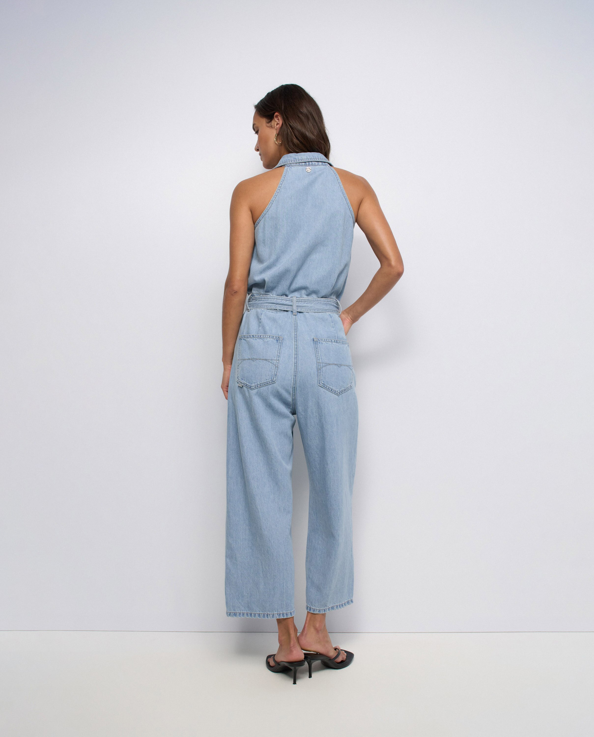 Mono en lightdenim de mujer - Salsa Jeans - Azul Azul-3