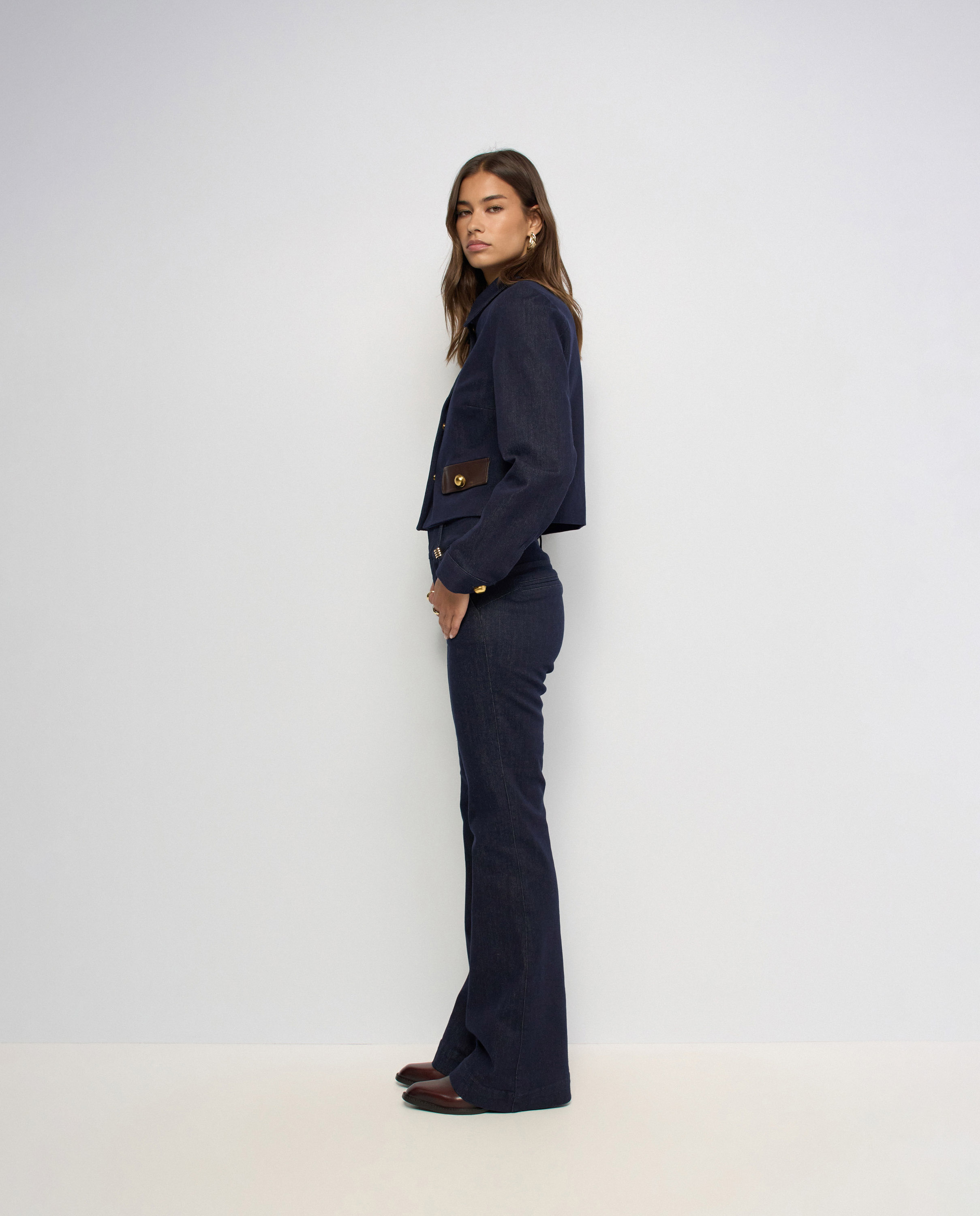 Chaqueta vaquera de mujer - Salsa Jeans - Azul Azul-2