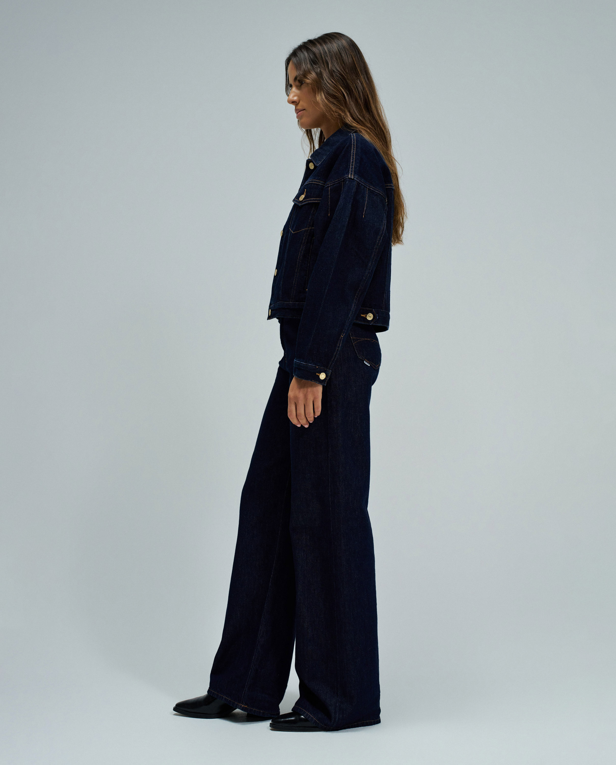 Cazadora vaquera de mujer - Salsa Jeans - Azul Azul-2