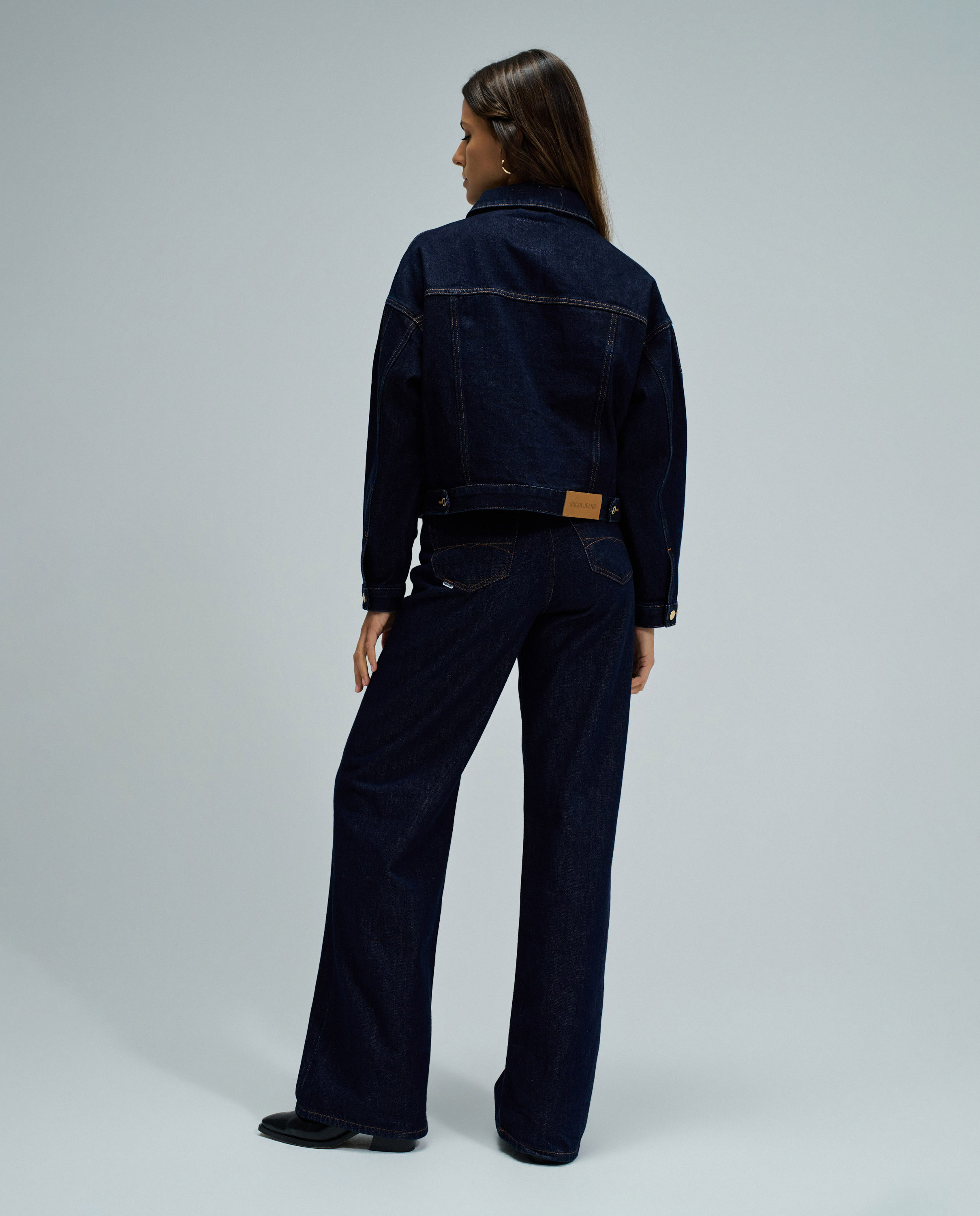 Cazadora vaquera de mujer - Salsa Jeans - Azul Azul-3