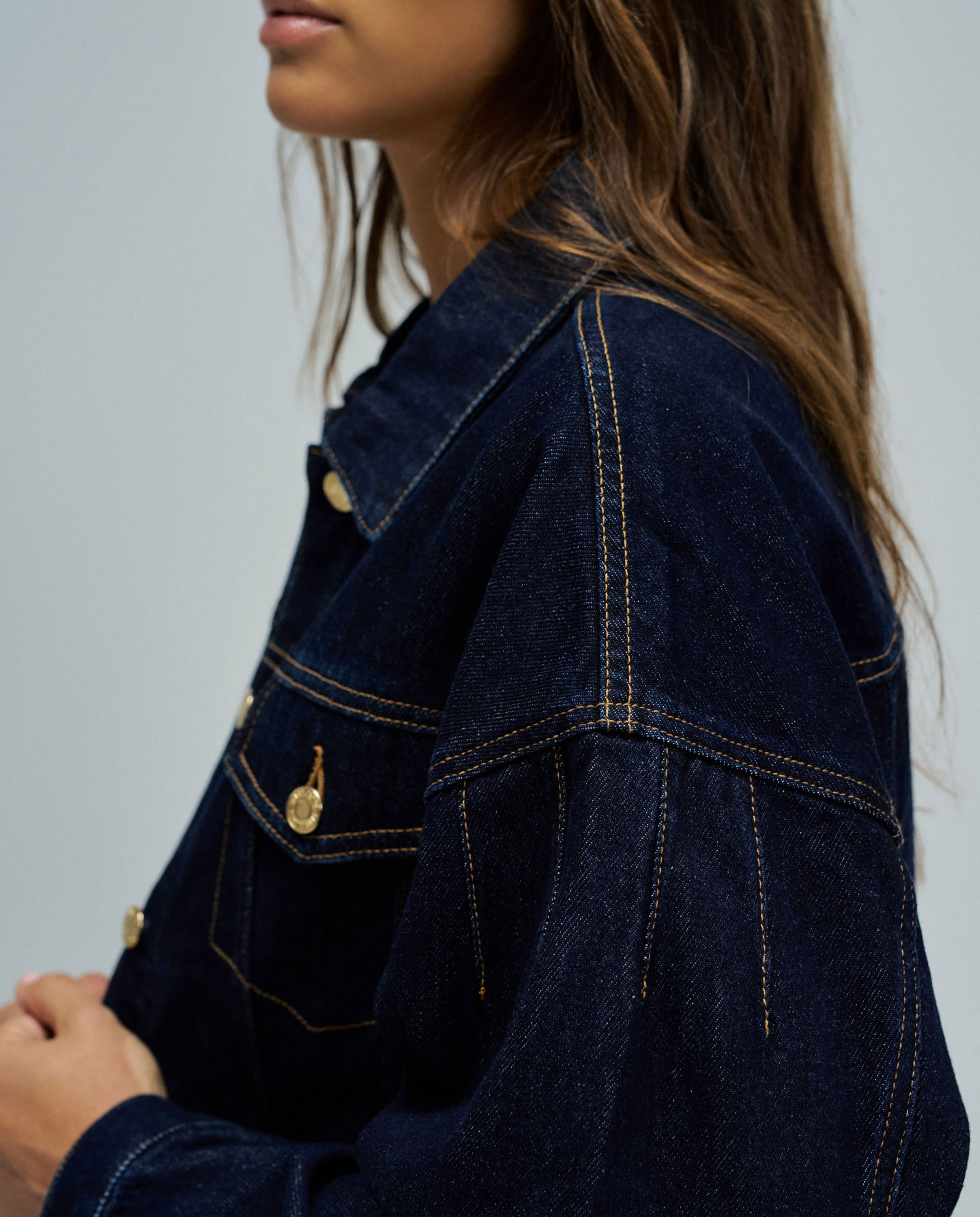 Cazadora vaquera de mujer - Salsa Jeans - Azul Azul-4