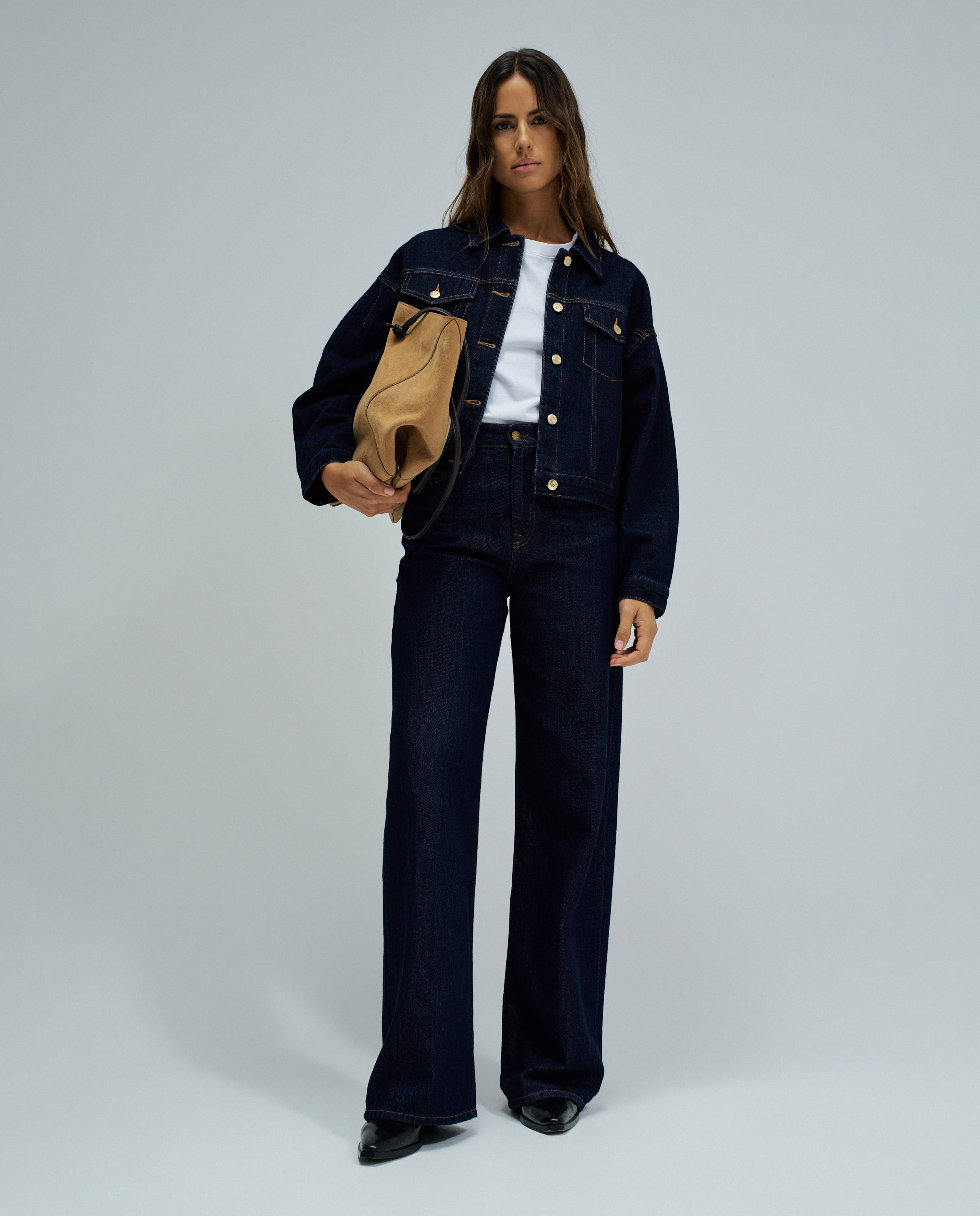 Cazadora vaquera de mujer - Salsa Jeans - Azul Azul-5