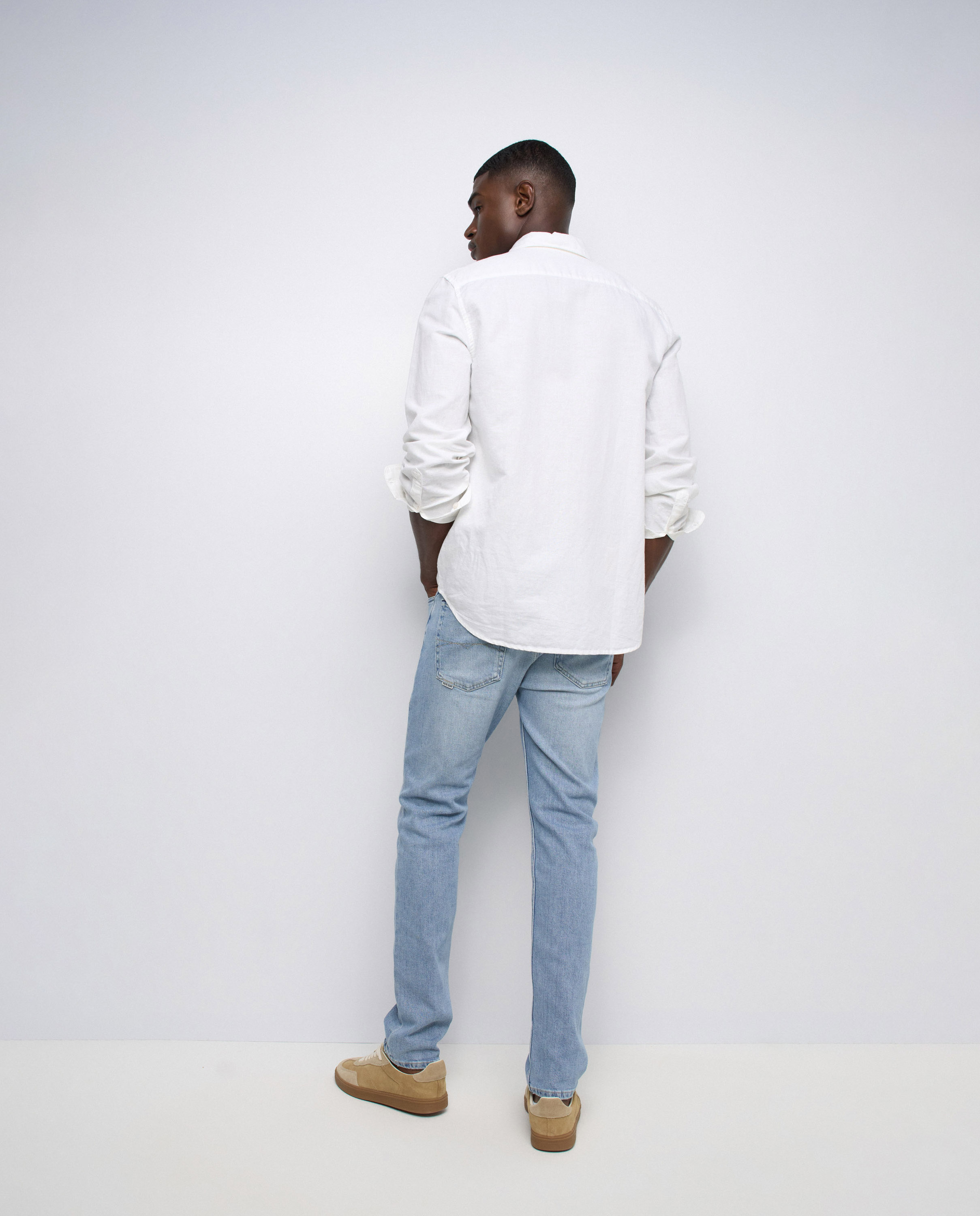 Vaqueros slim fit de hombre - Salsa Jeans - Azul Azul-3