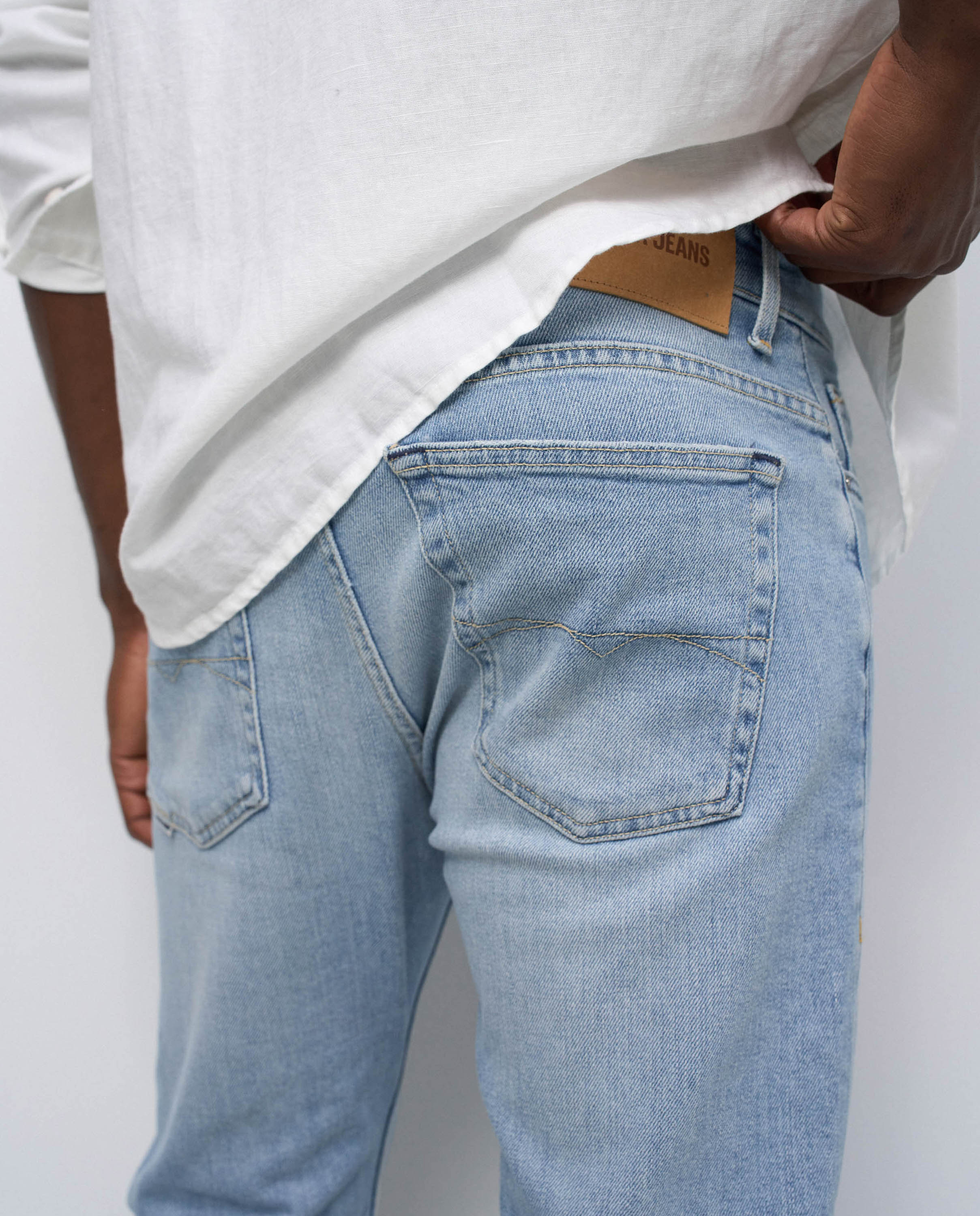 Vaqueros slim fit de hombre - Salsa Jeans - Azul Azul-4