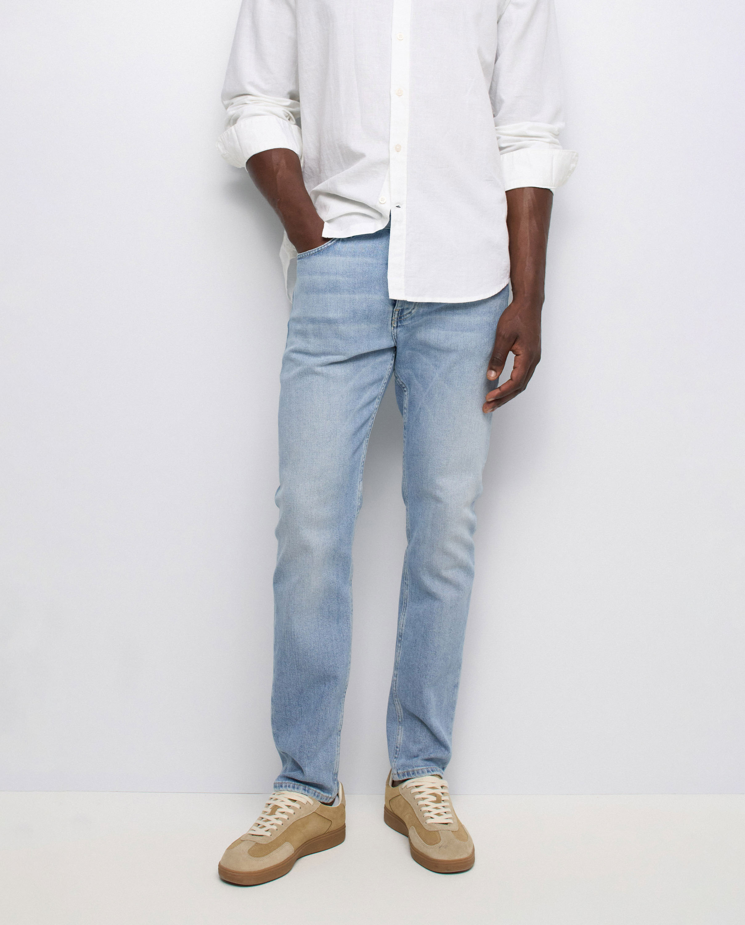 Vaqueros slim fit de hombre - Salsa Jeans - Azul Azul-5