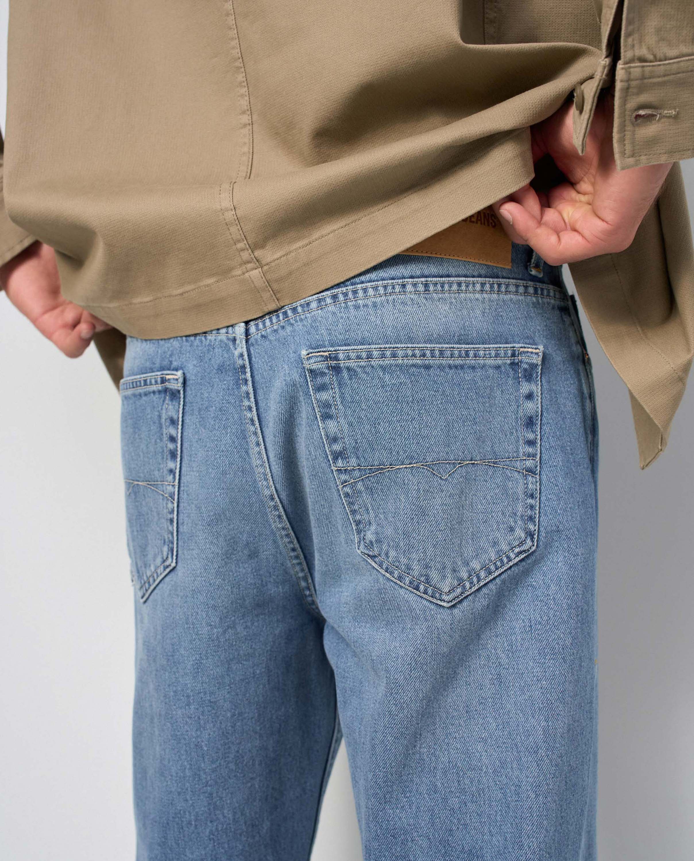 Vaqueros relaxed fit de hombre - Salsa Jeans - Azul Azul-4