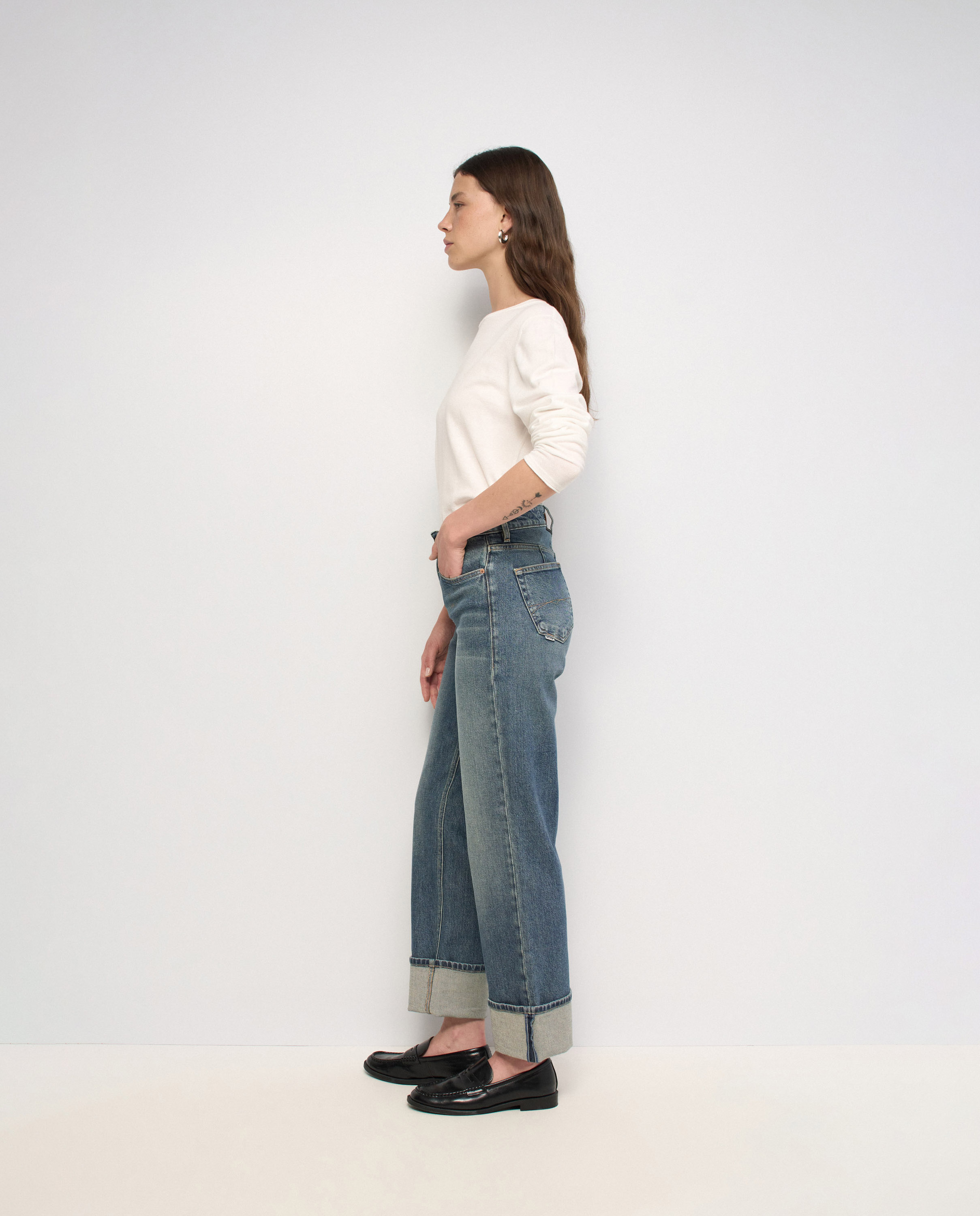 Vaqueros true straight de mujer - Salsa Jeans - Azul Azul-2