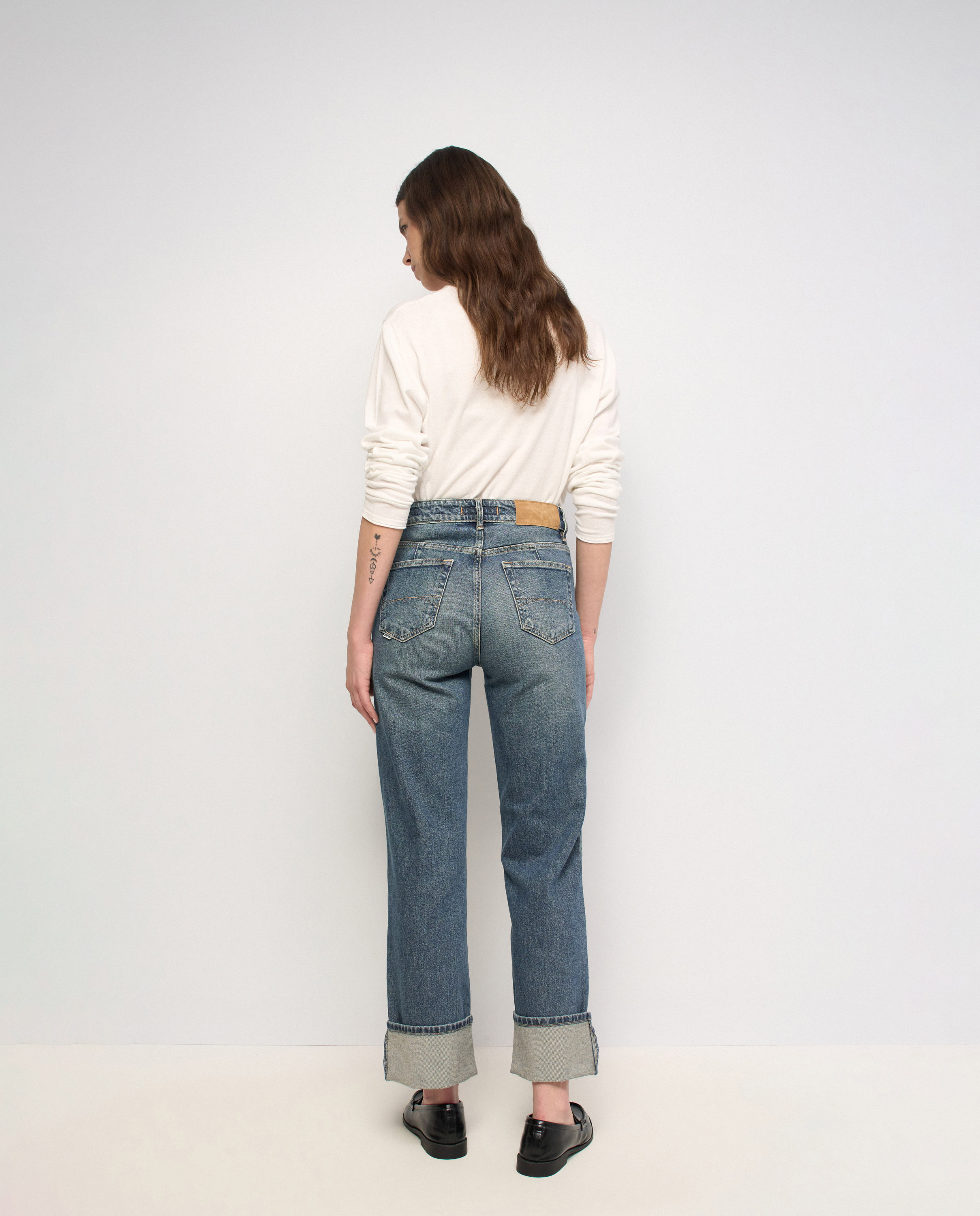 Vaqueros true straight de mujer - Salsa Jeans - Azul Azul-3