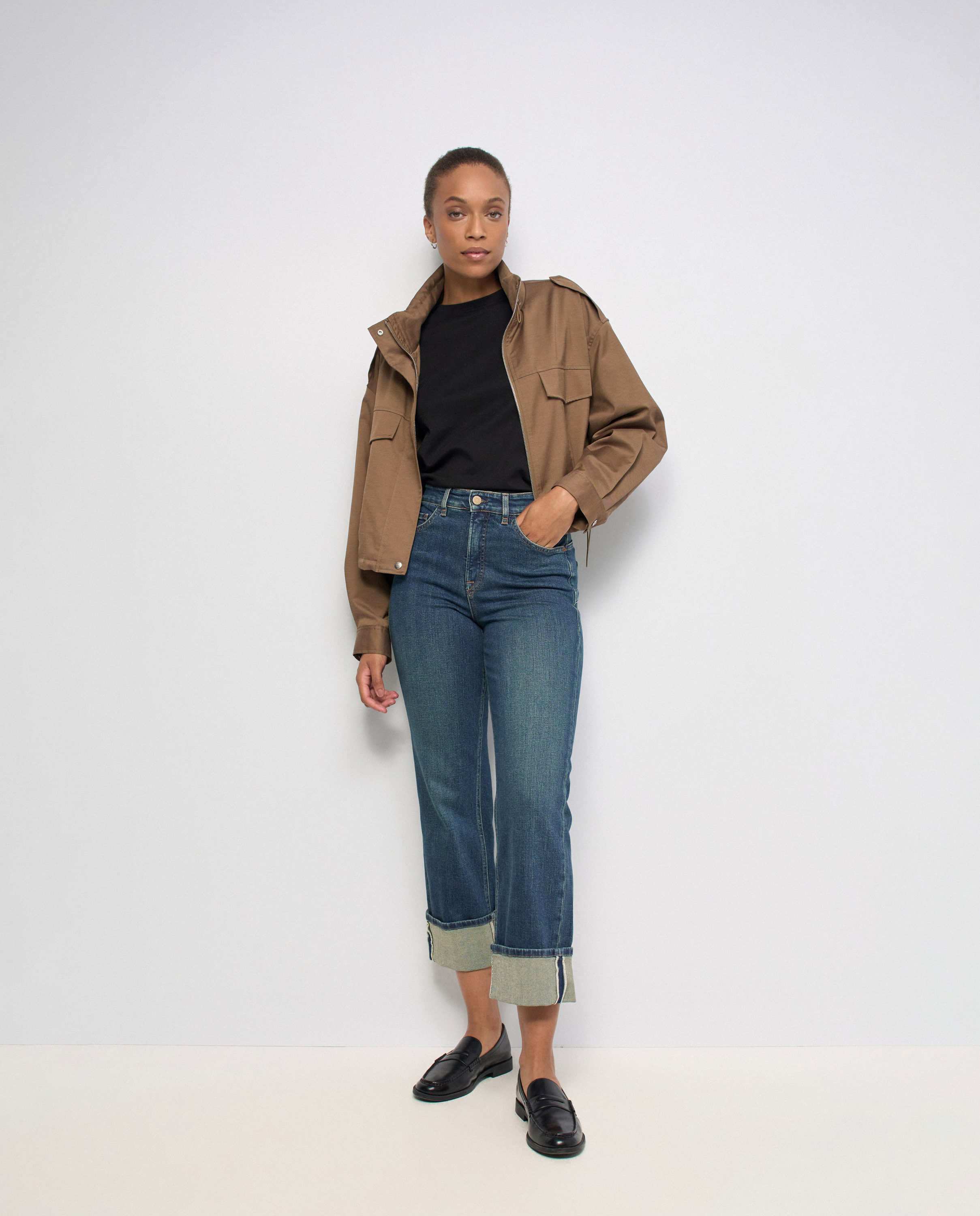 Vaqueros faith push in straight de mujer - Salsa Jeans - Azul Azul-1