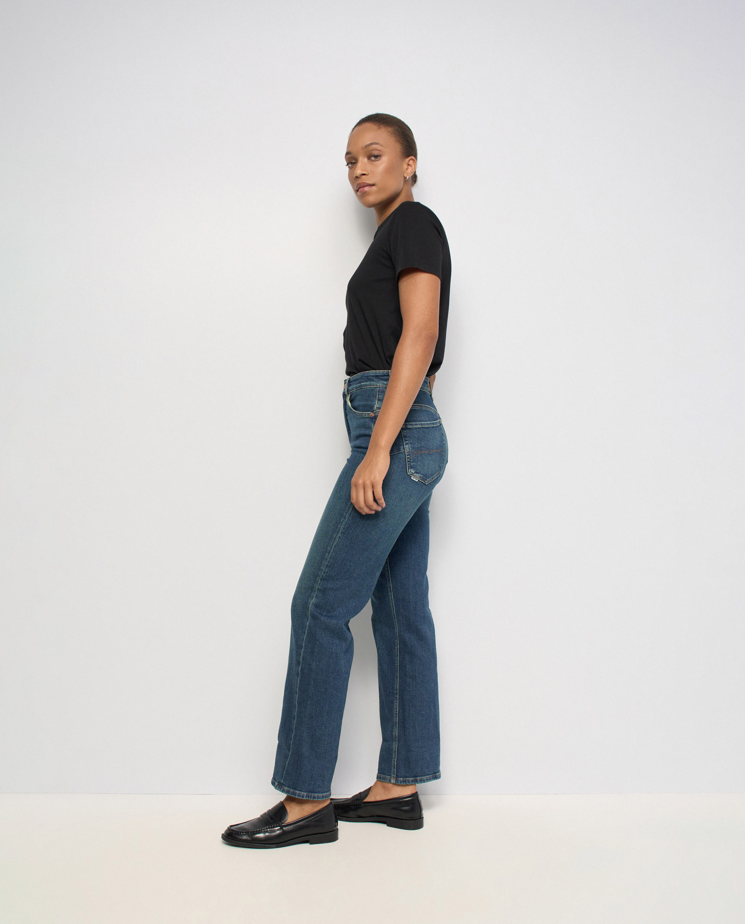 Vaqueros faith push in straight de mujer - Salsa Jeans - Azul Azul-2