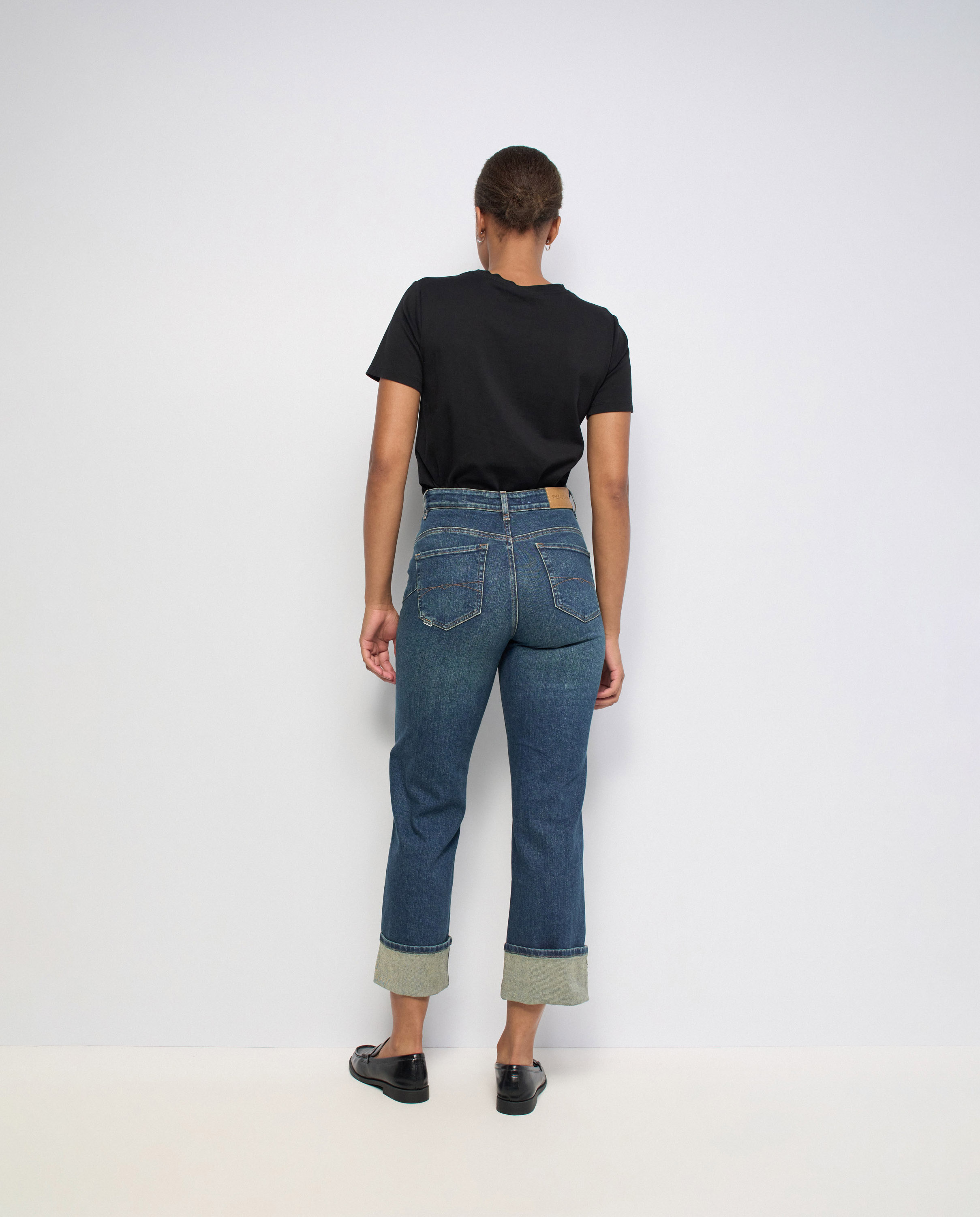 Vaqueros faith push in straight de mujer - Salsa Jeans - Azul Azul-3
